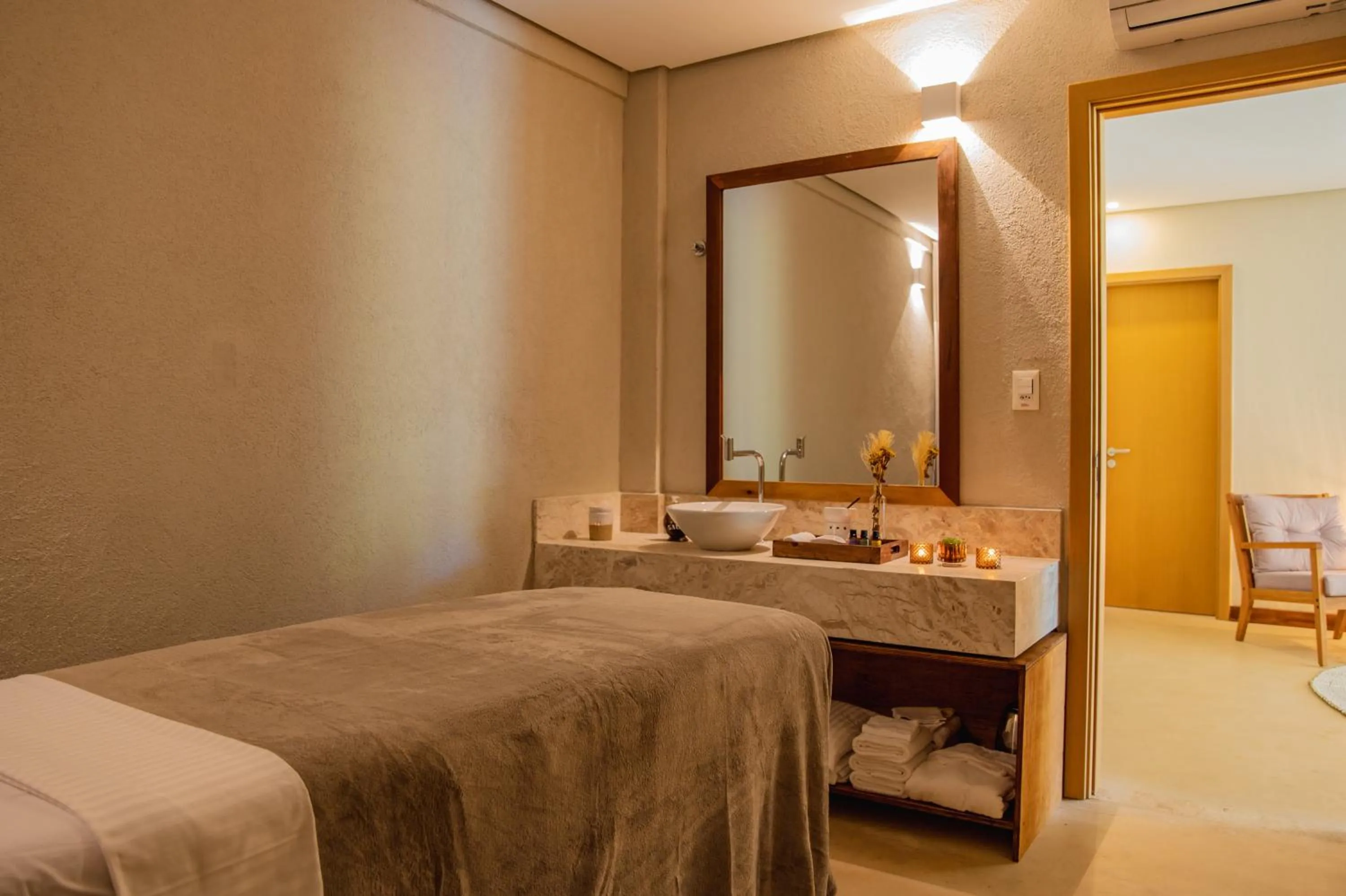 Spa and wellness centre/facilities, Bed in Hotel Boutique & Spa Ponta de Inhambupe by Slaviero Hotéis