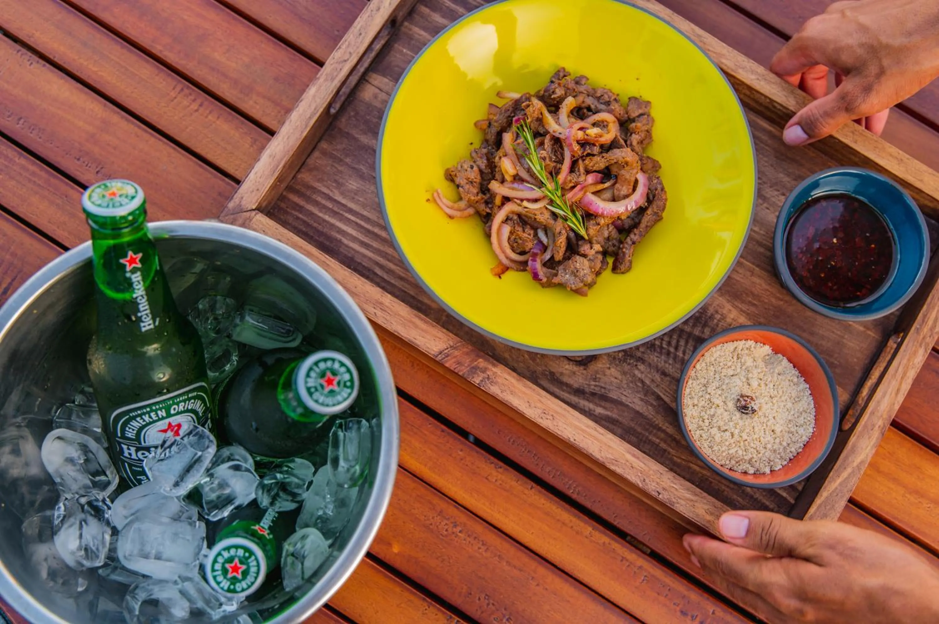 Food and drinks in Hotel Boutique & Spa Ponta de Inhambupe by Slaviero Hotéis