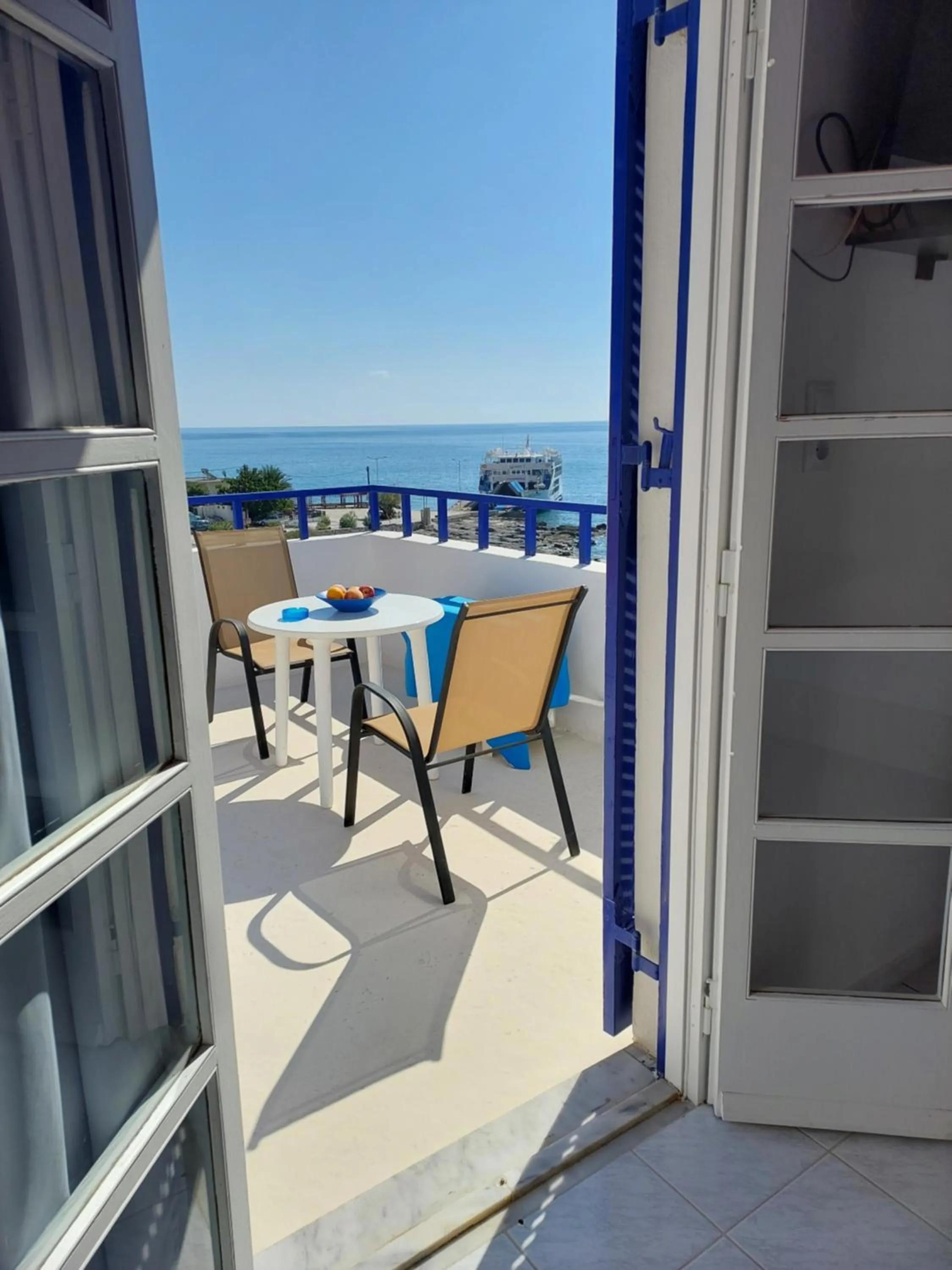 Sea view in Hotel Agia Roumeli by the SEA