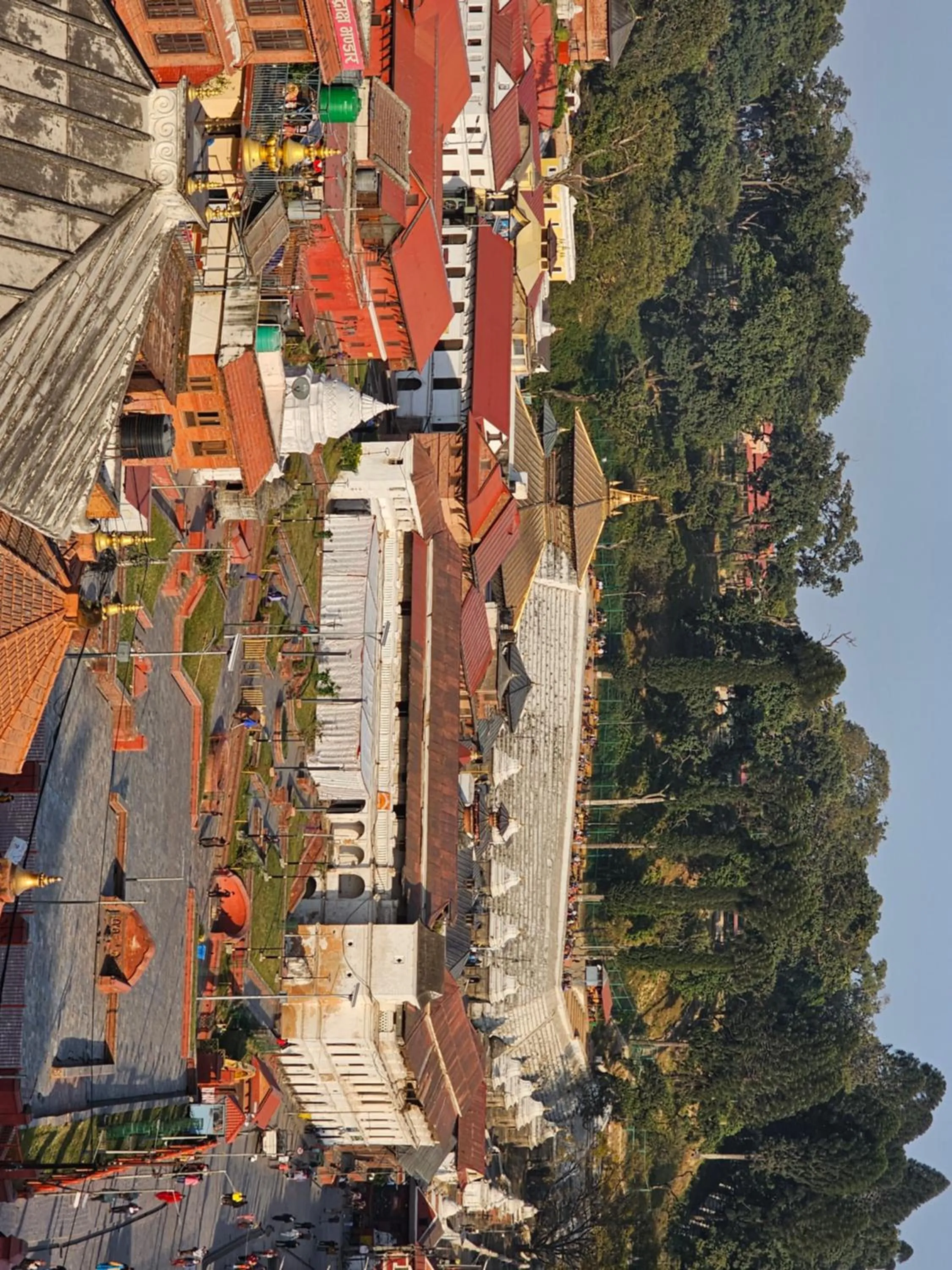 Bird's eye view in Pashupati View Hotel