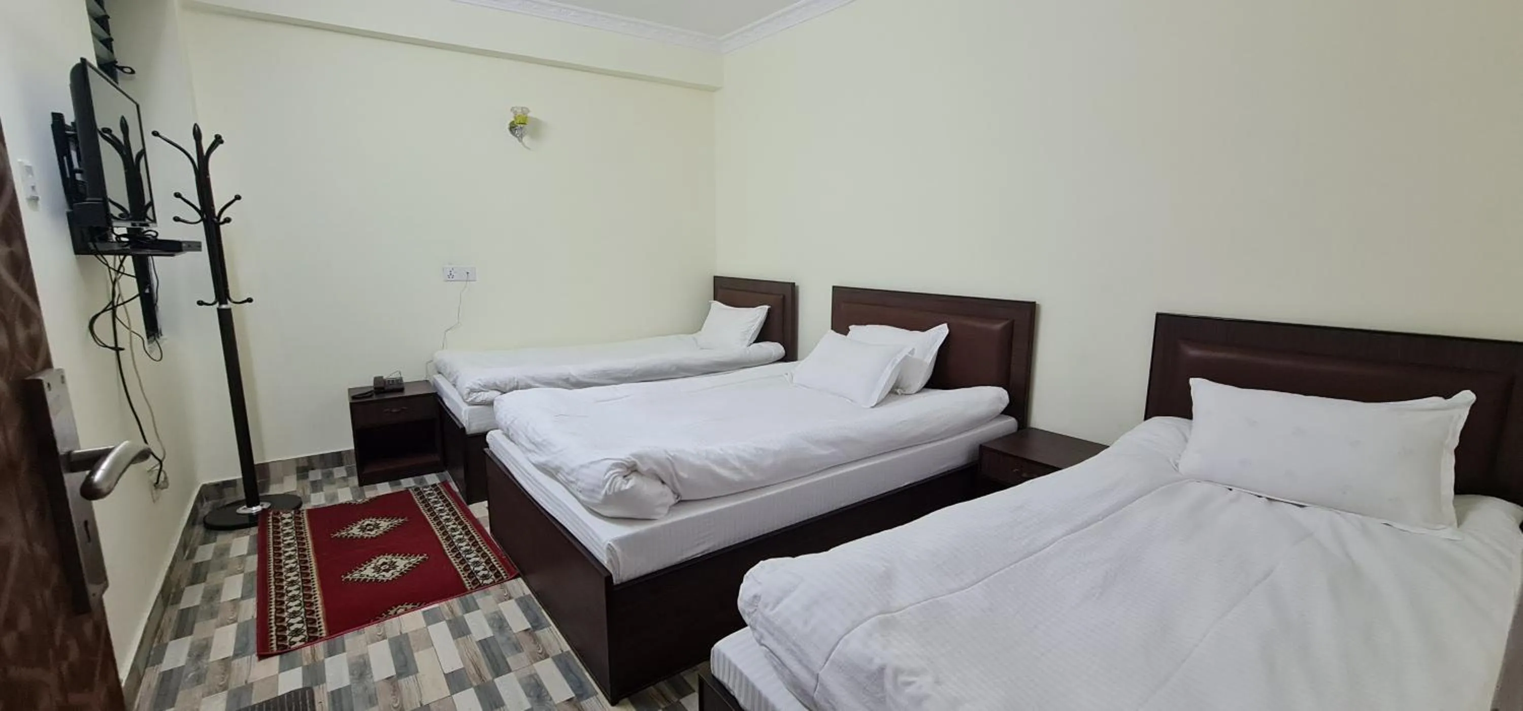 Photo of the whole room, Bed in Pashupati View Hotel