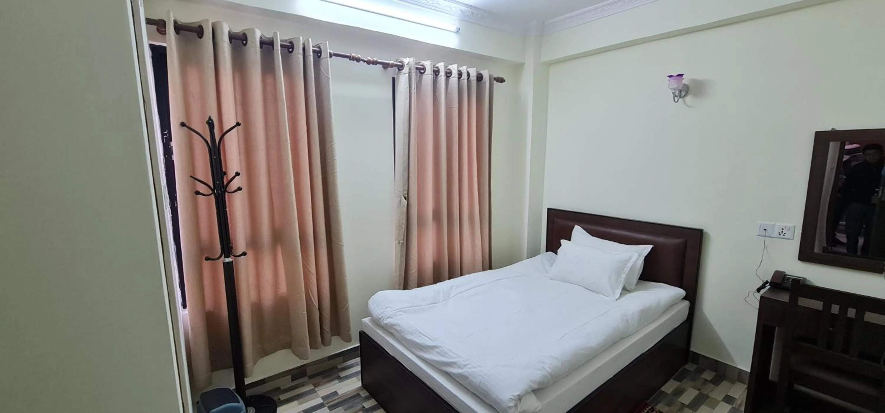 Bedroom, Bed in Pashupati View Hotel
