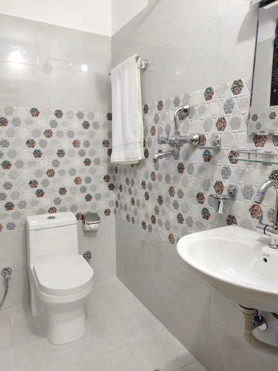 Bathroom in Pashupati View Hotel