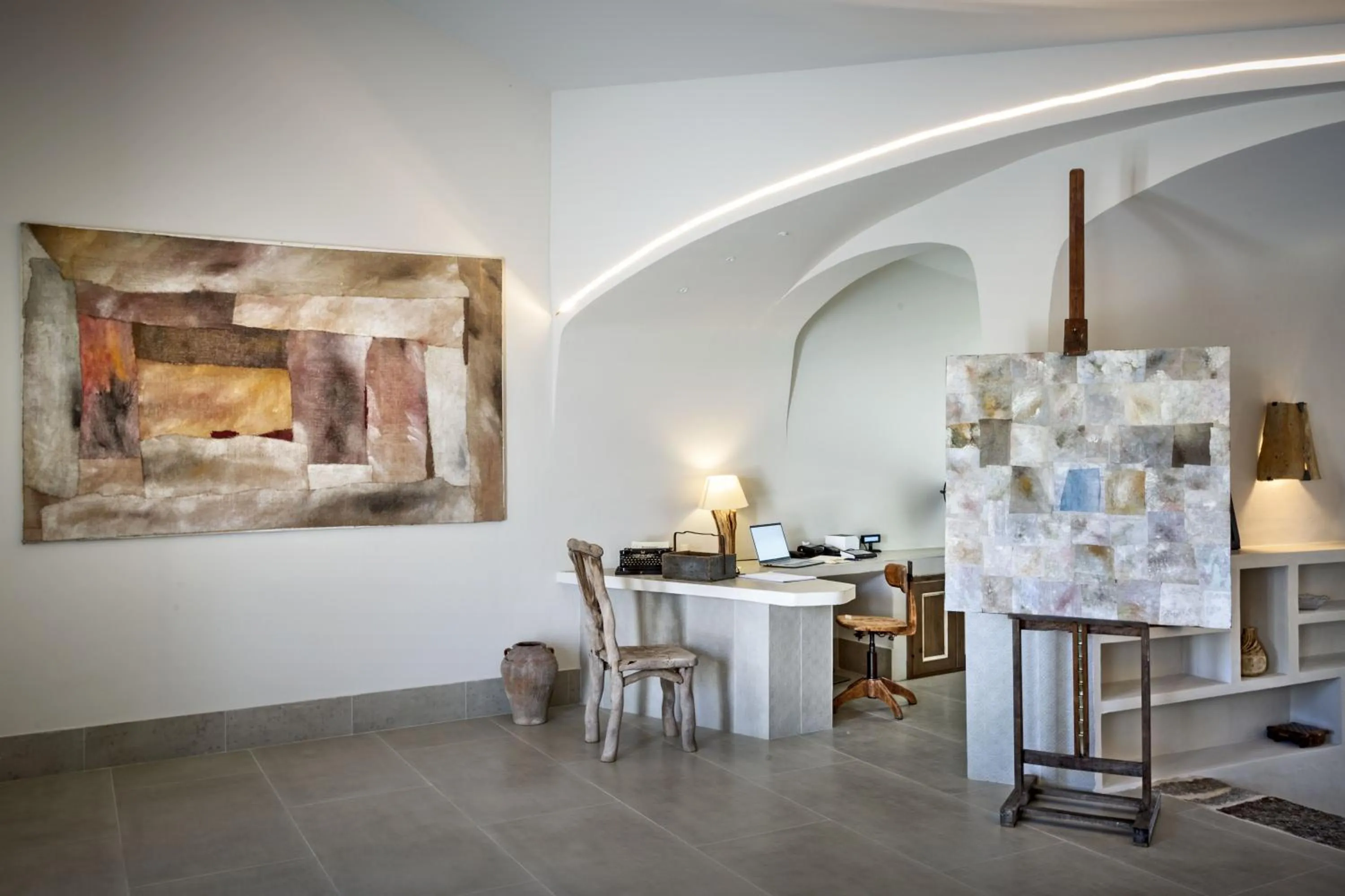 Lobby or reception in Gallicantu Stazzo Retreat