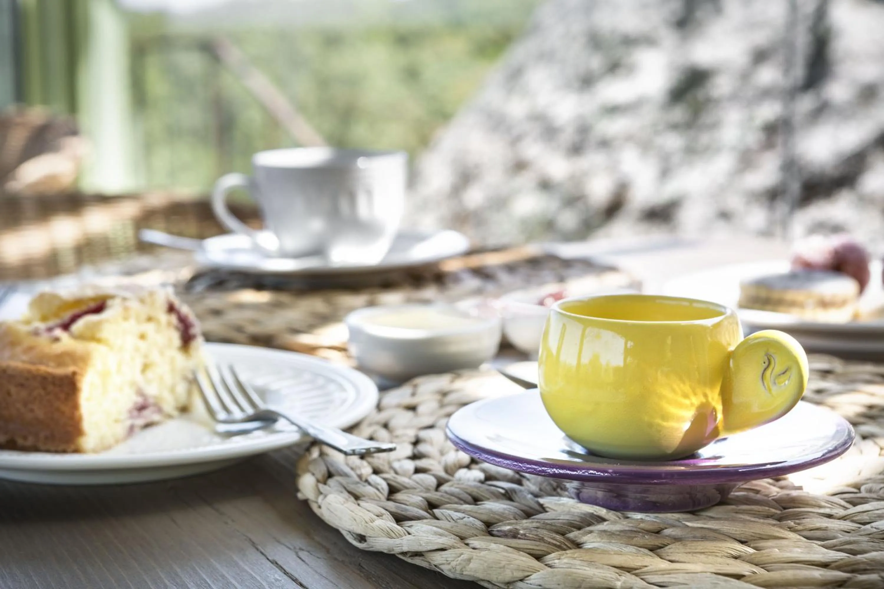 Breakfast in Gallicantu Stazzo Retreat