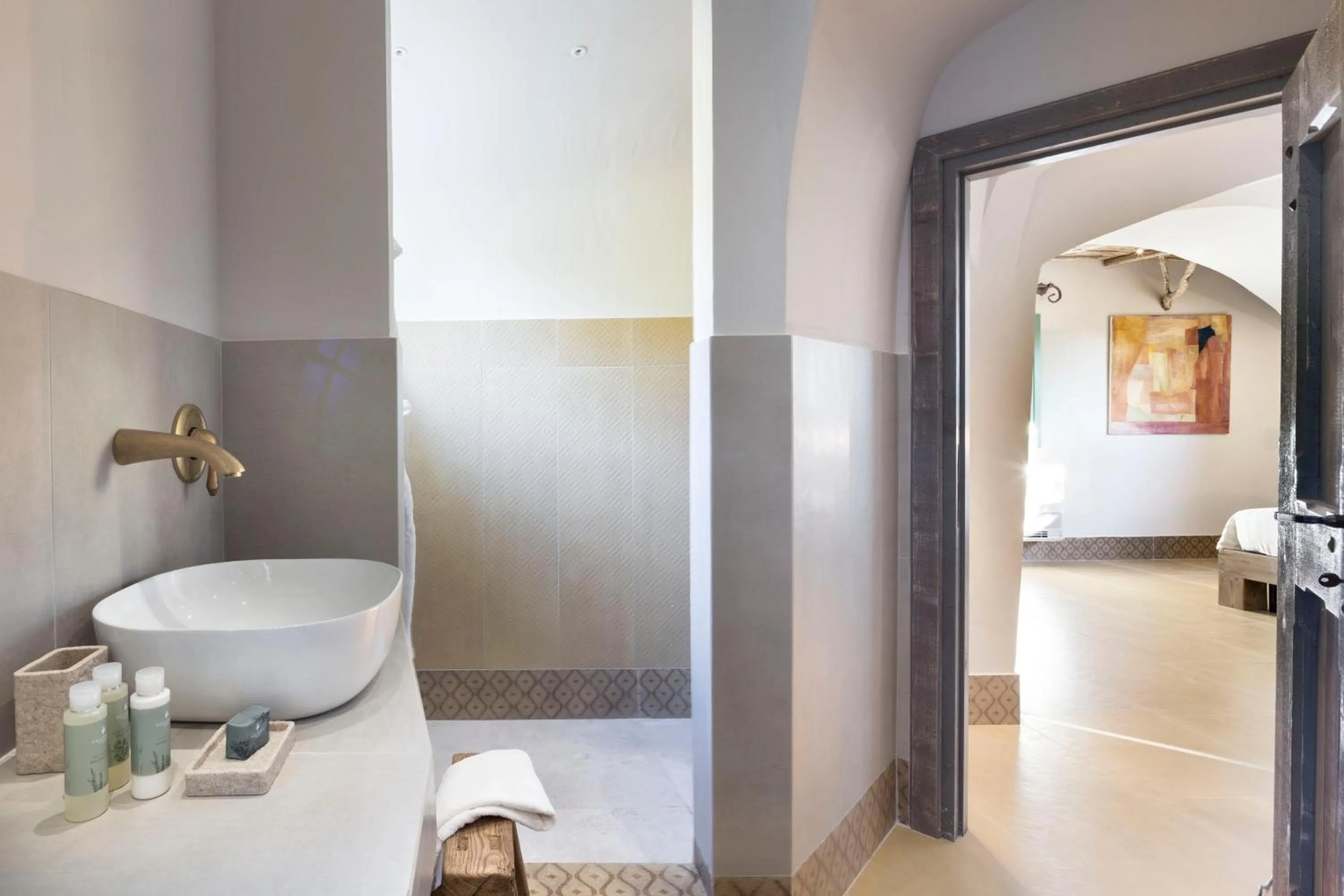 Bathroom in Gallicantu Stazzo Retreat
