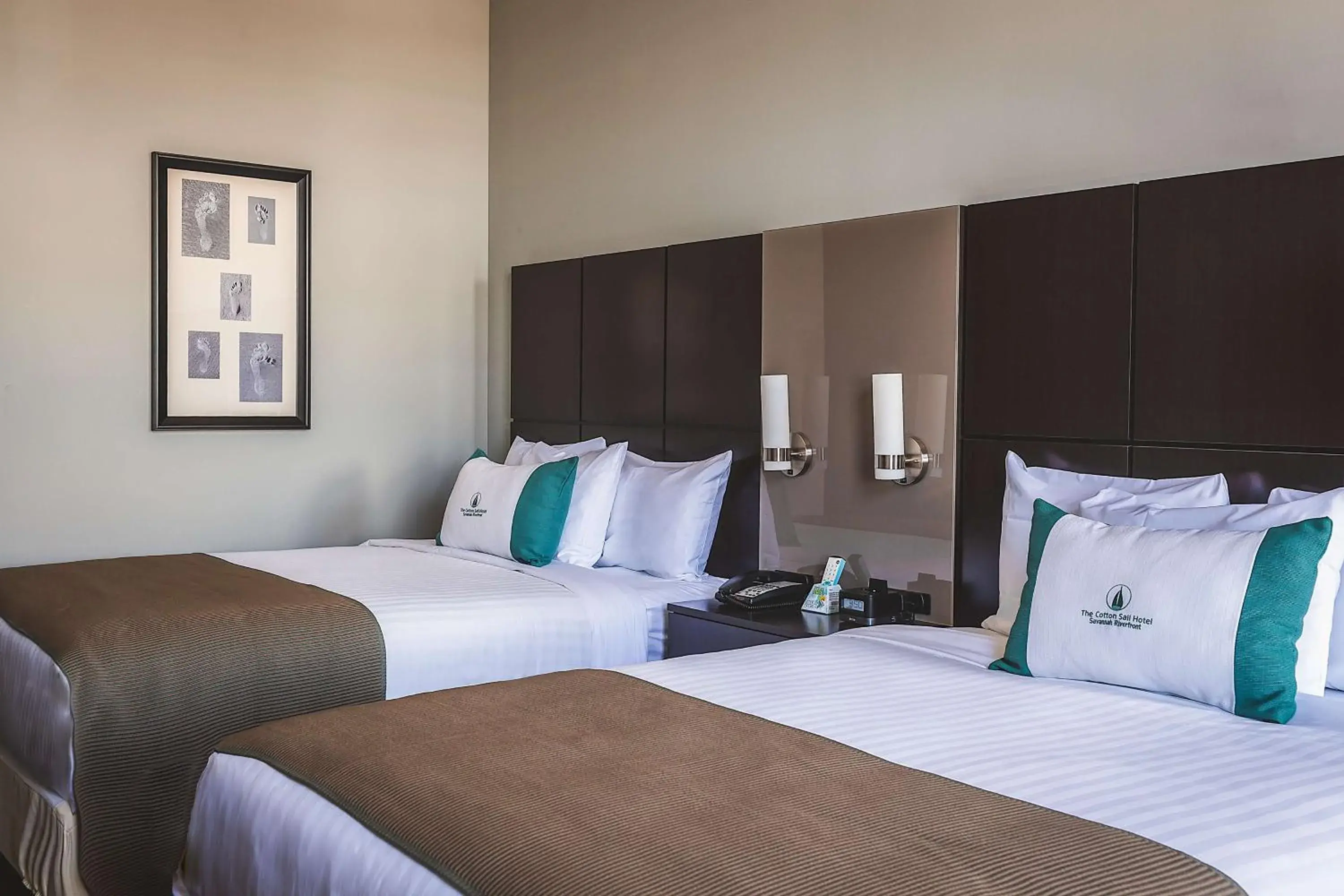 Bed in The Cotton Sail Hotel Savannah - Tapestry Collection by Hilton Bed in The Cotton Sail Hotel Savannah - Tapestry Collection by Hilton