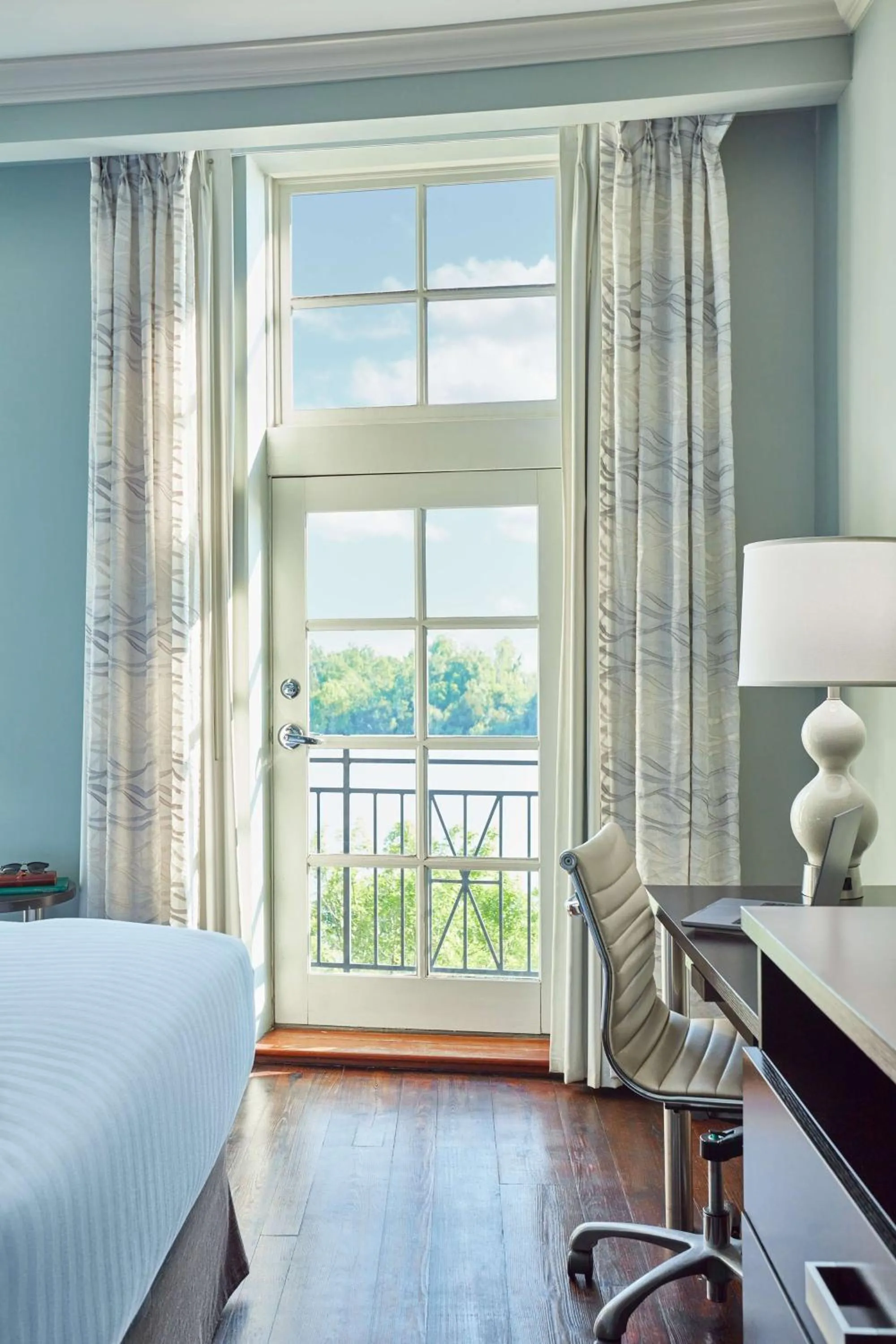 Bed in The Cotton Sail Hotel Savannah - Tapestry Collection by Hilton