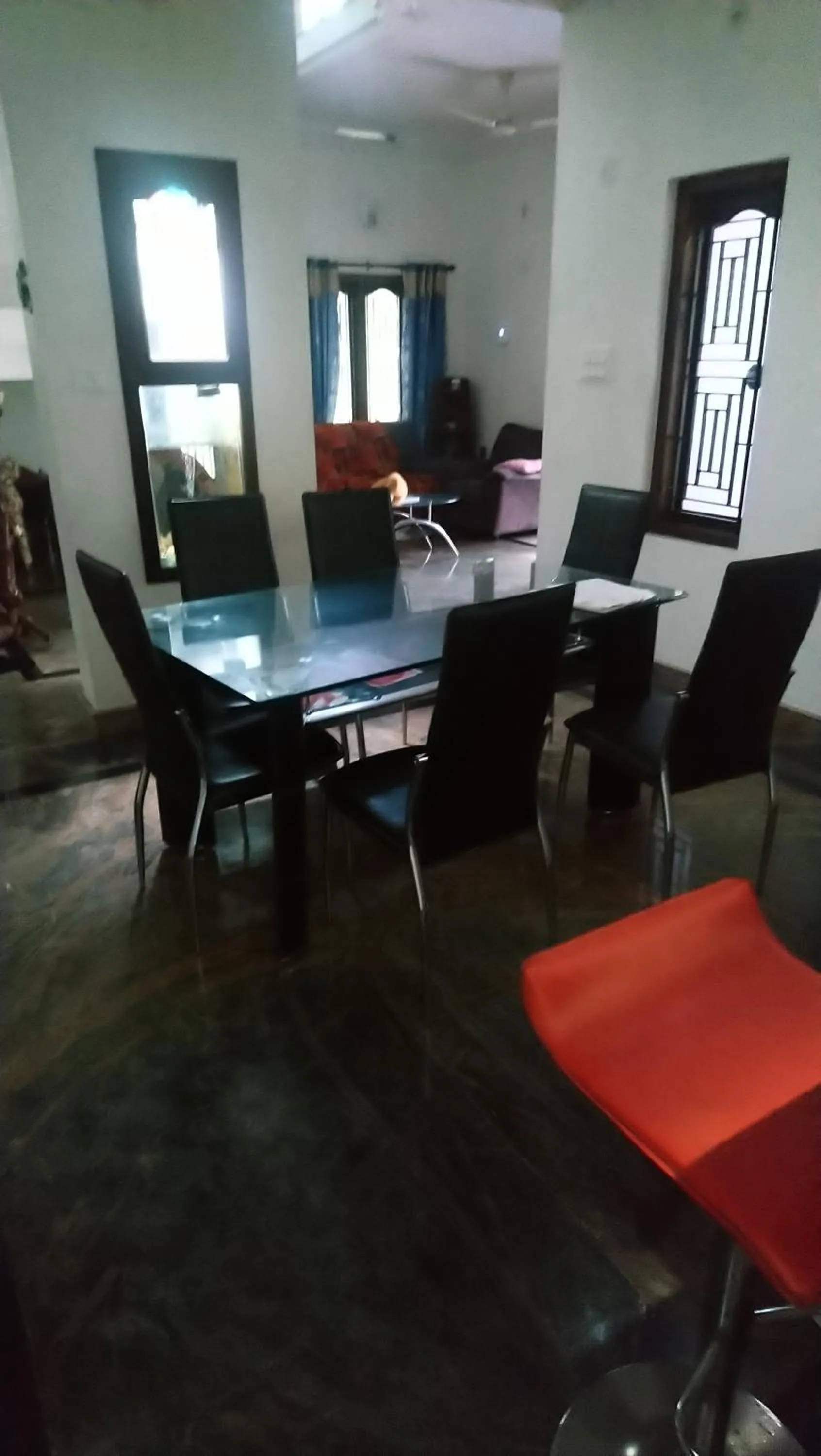 Dining area in Ben's Villa Kannur !