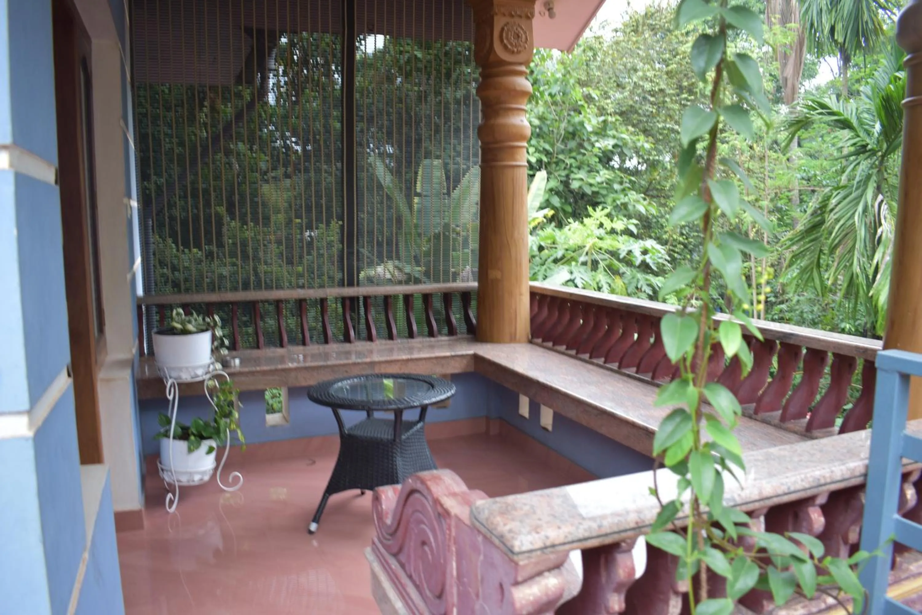 Balcony/Terrace in Ben's Villa Kannur !
