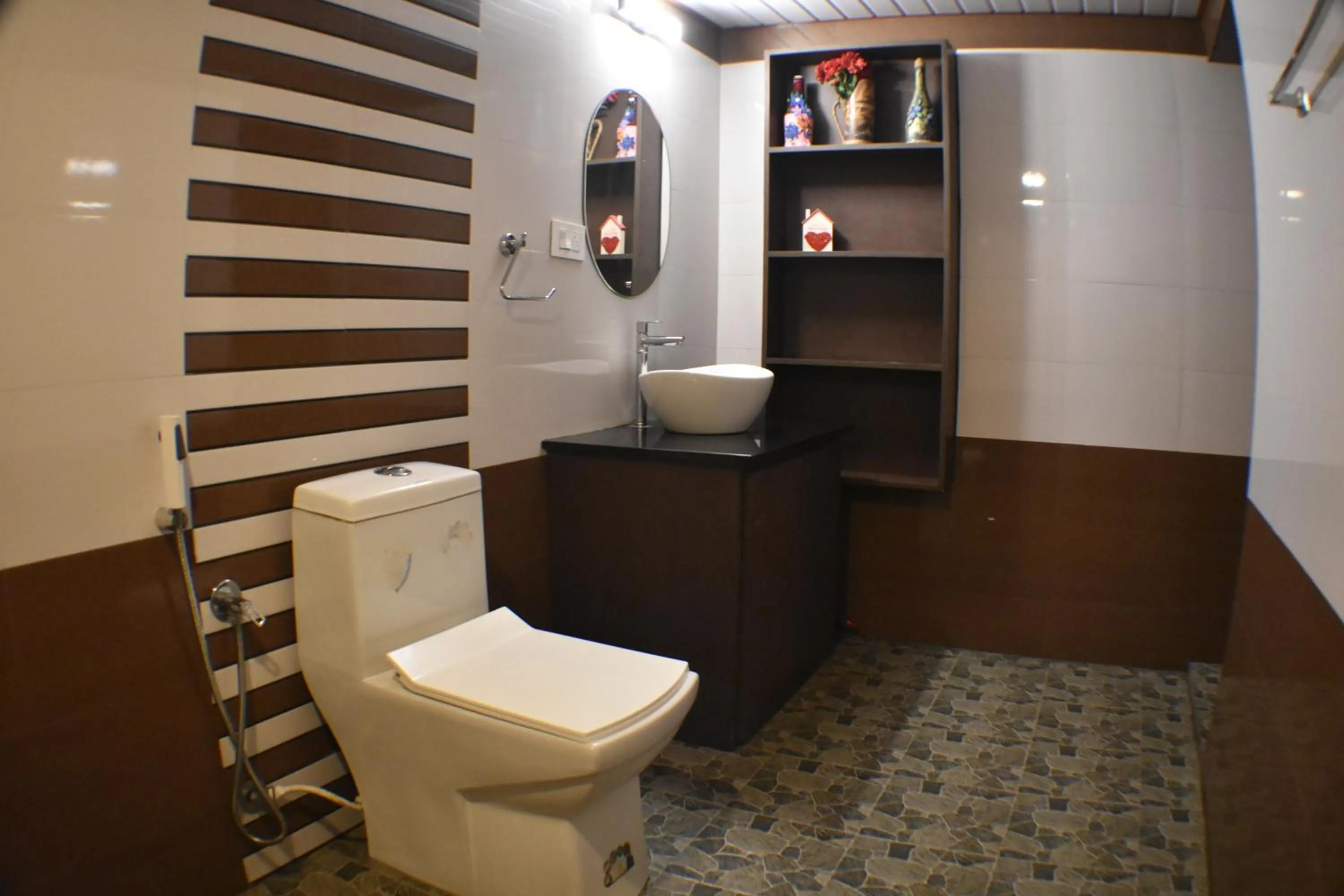 Toilet in Ben's Villa Kannur !