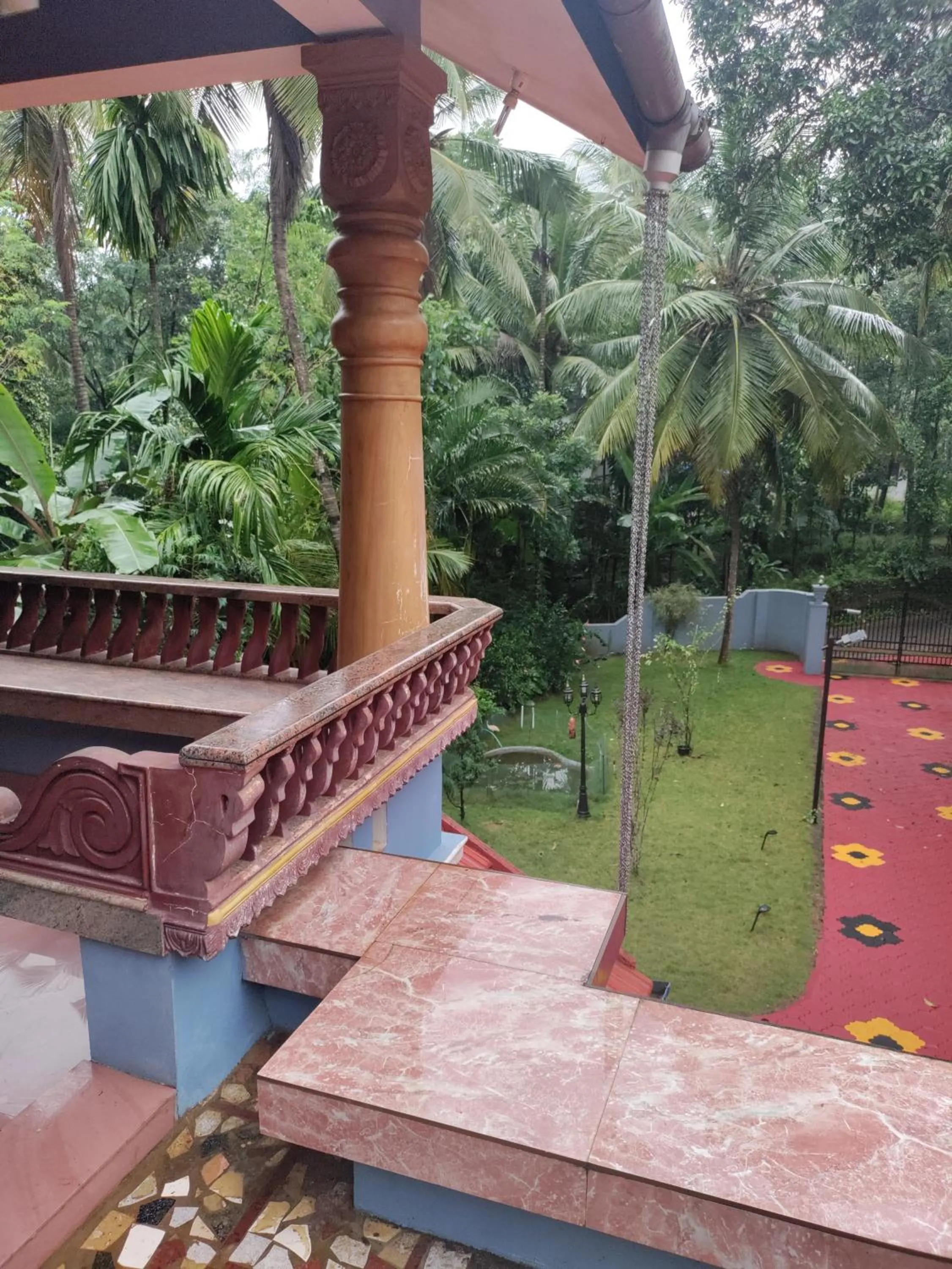 Garden view in Ben's Villa Kannur !