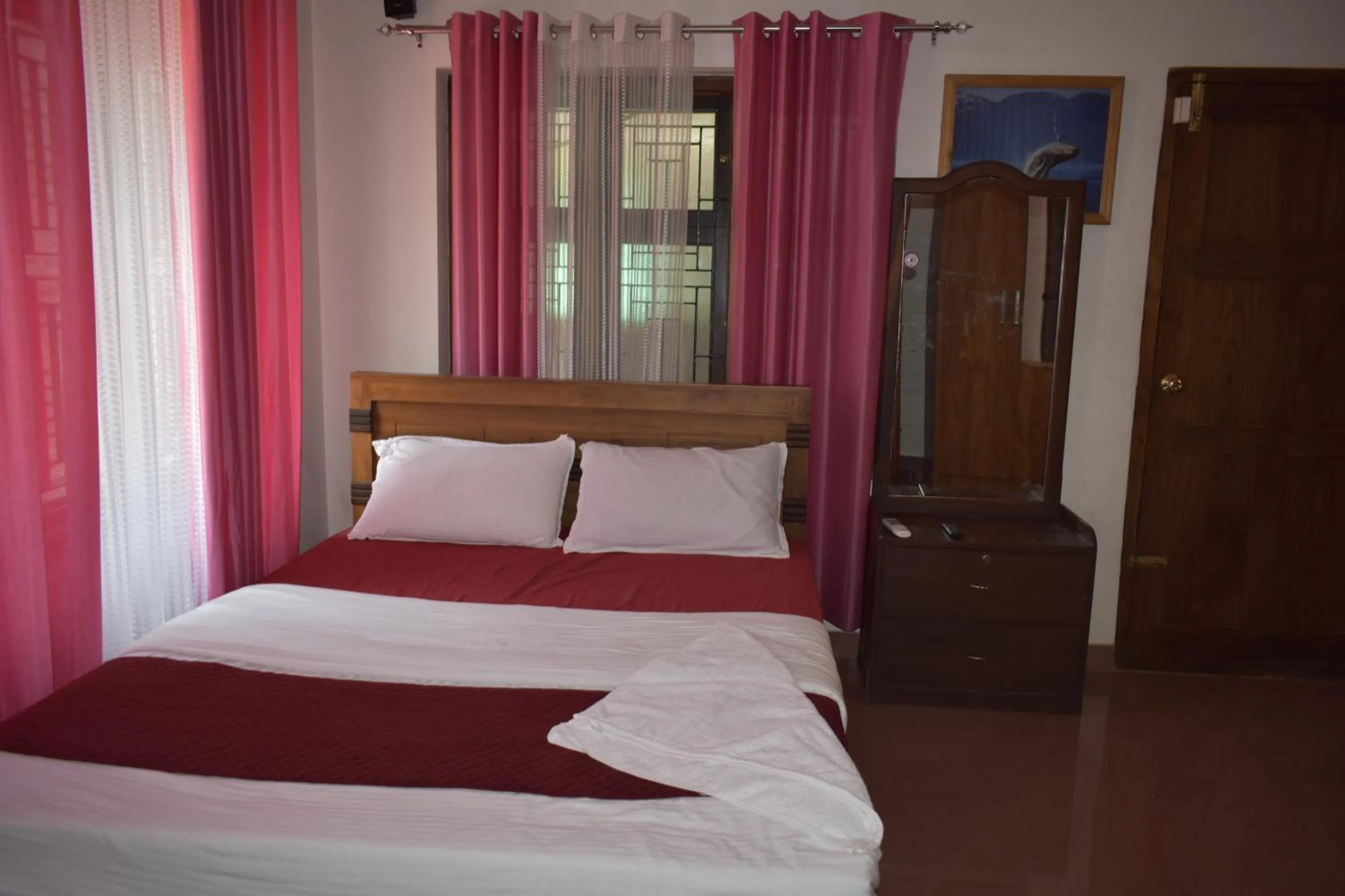 Bed in Ben's Villa Kannur !