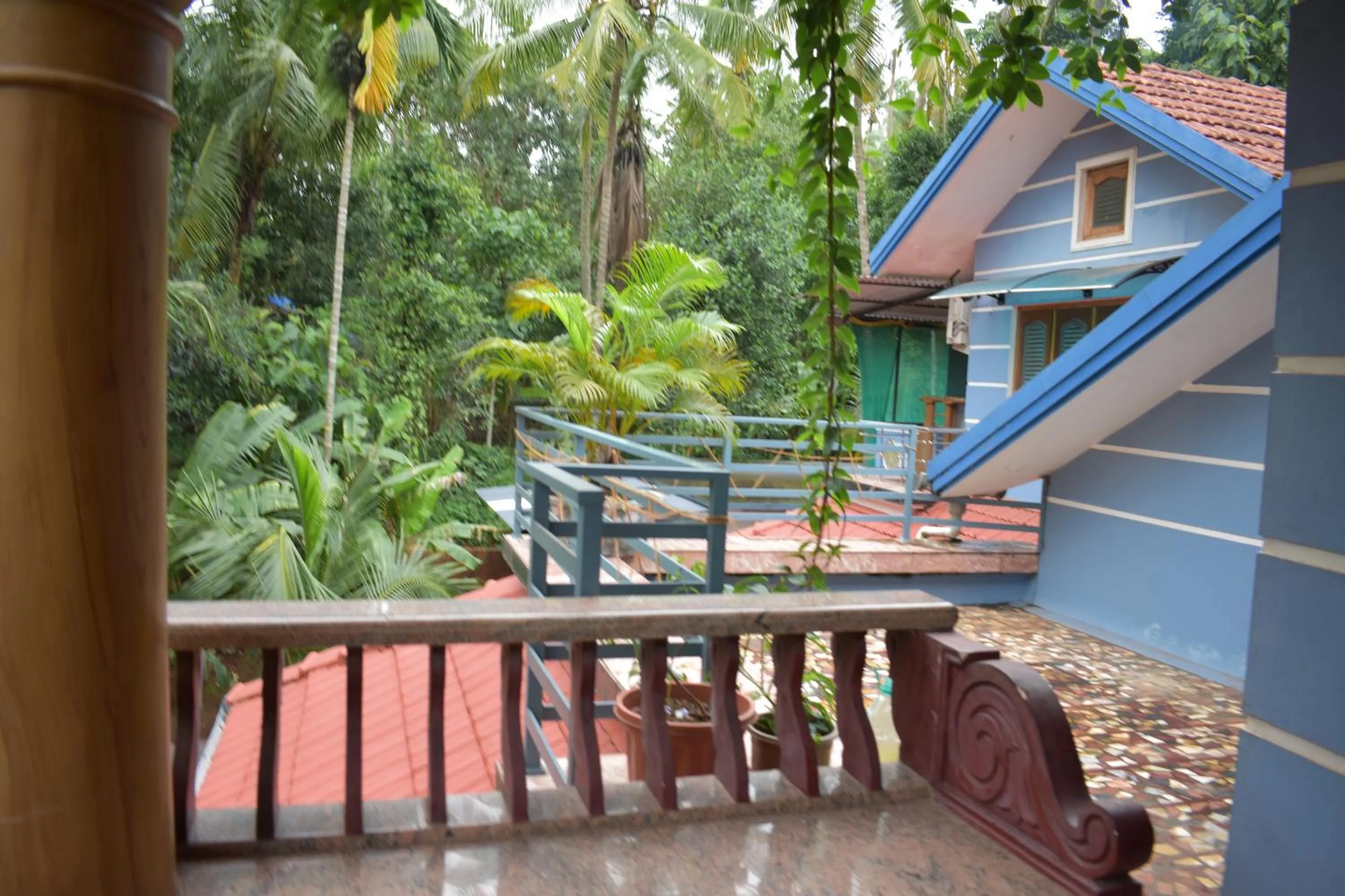 Balcony/Terrace in Ben's Villa Kannur !