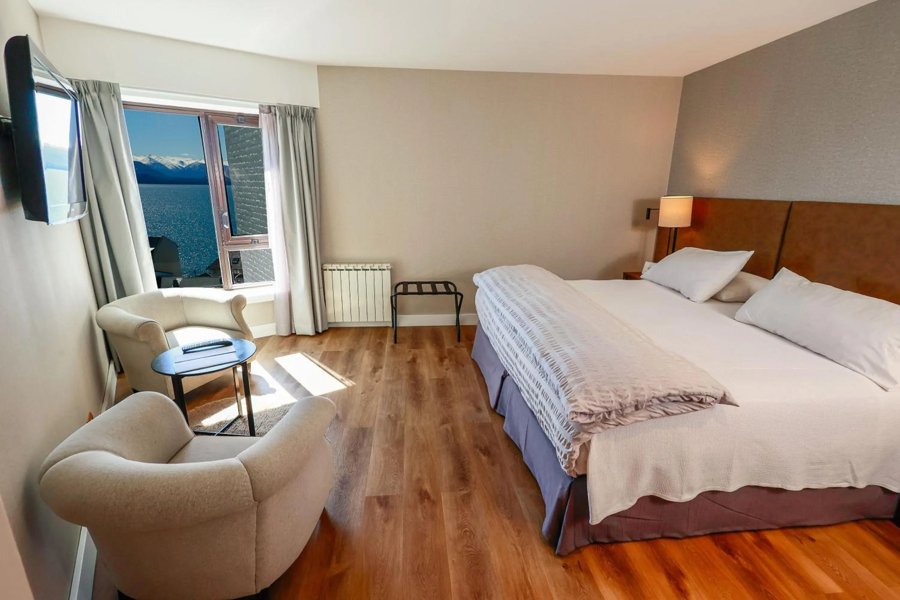 Bed in Sheraton Bariloche Hotel