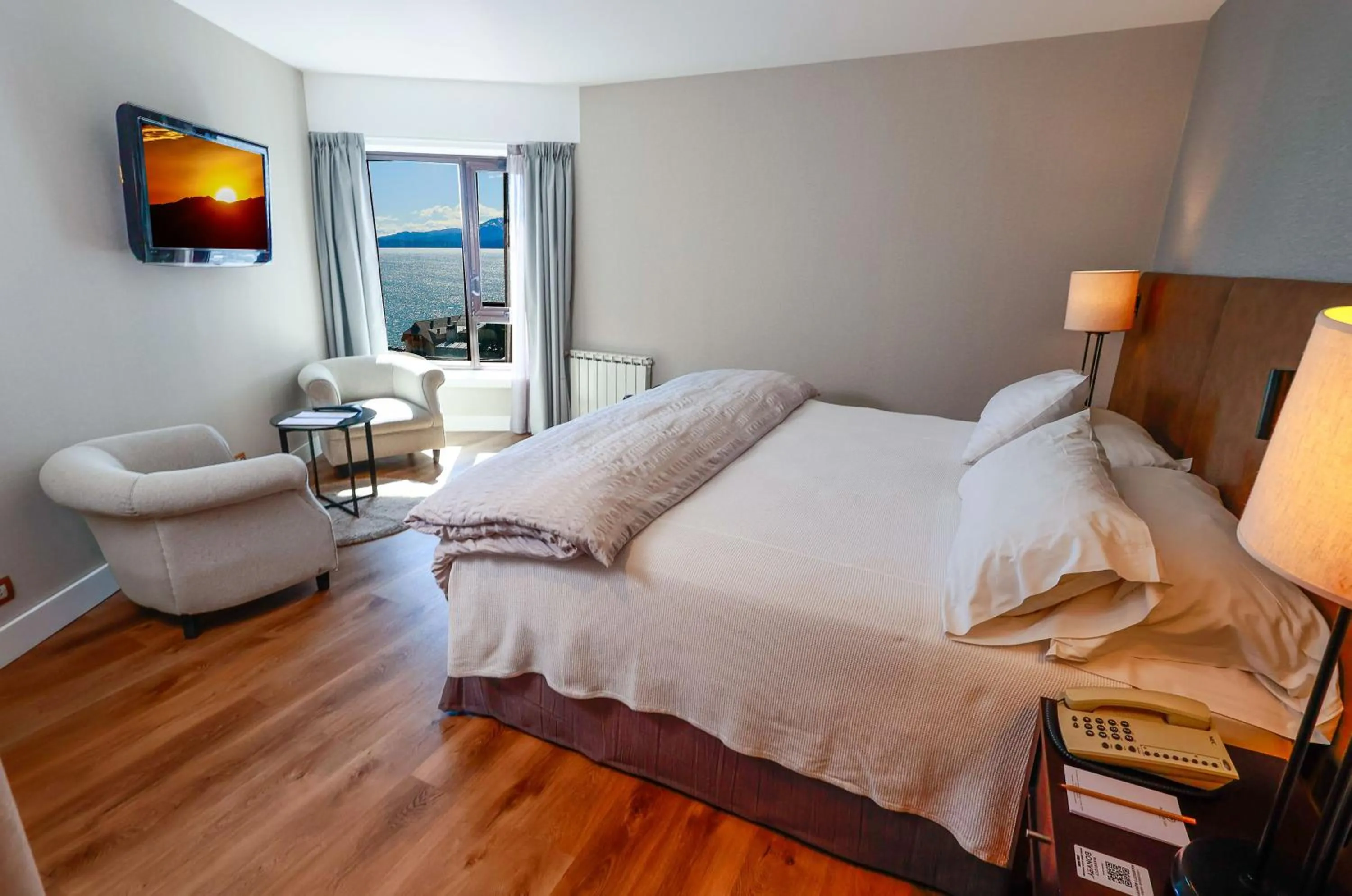 Bed in Sheraton Bariloche Hotel