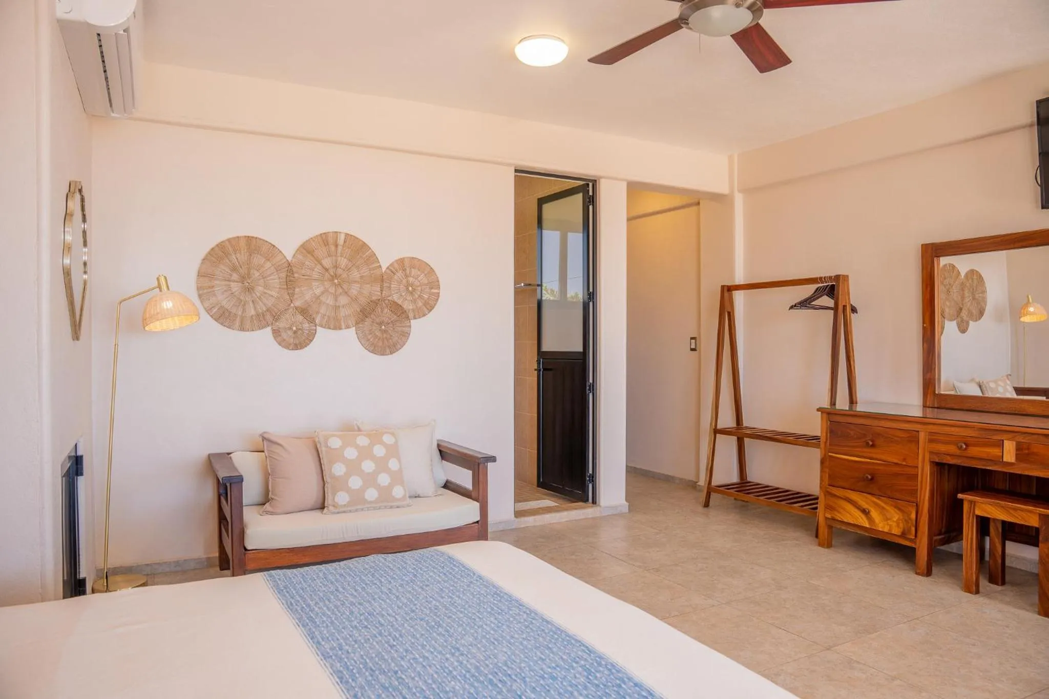 Bed in Hotel El Mirador