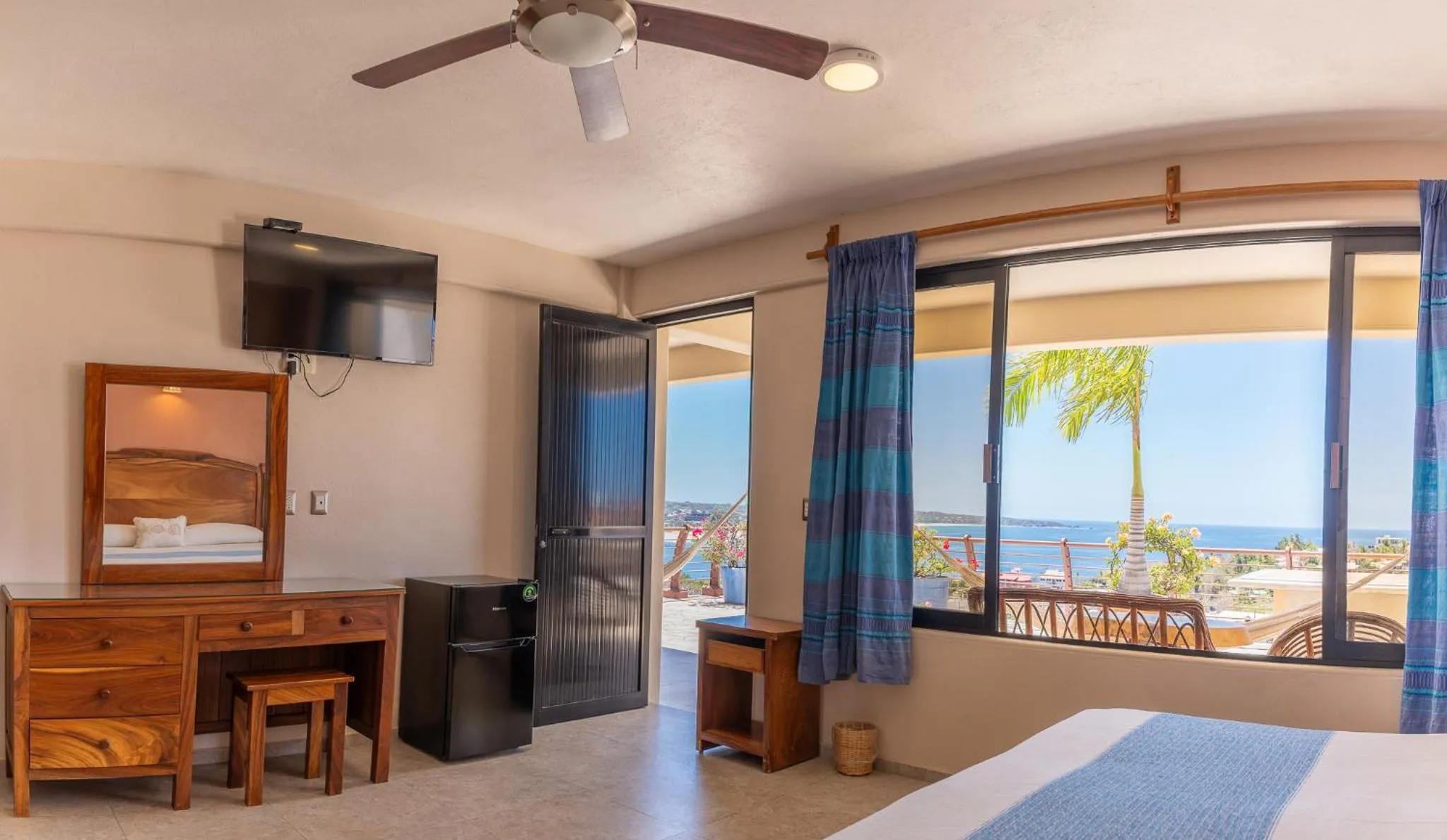 Bed in Hotel El Mirador