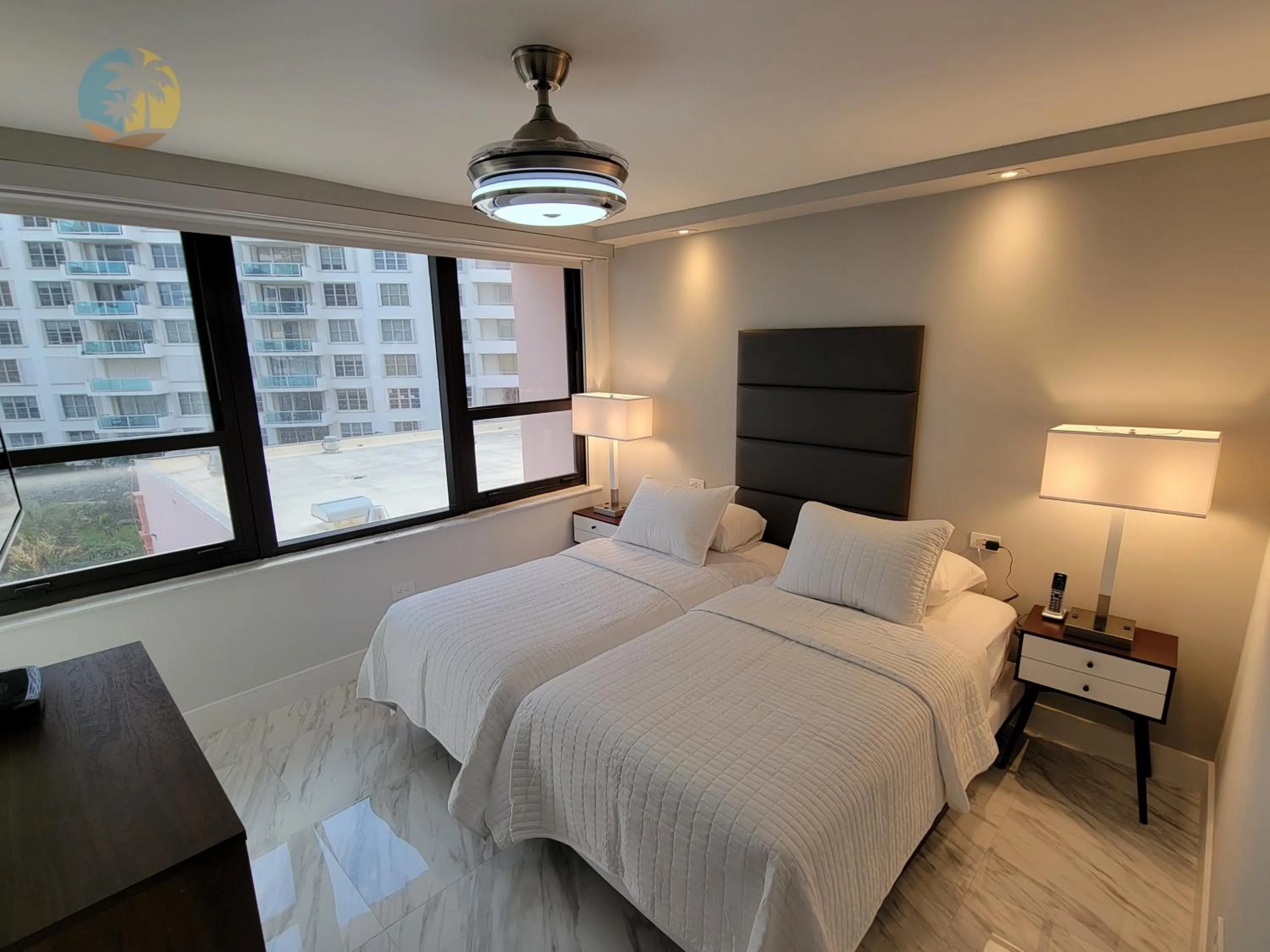 Bed in Deluxe Beach Resort - HORA RENTALS