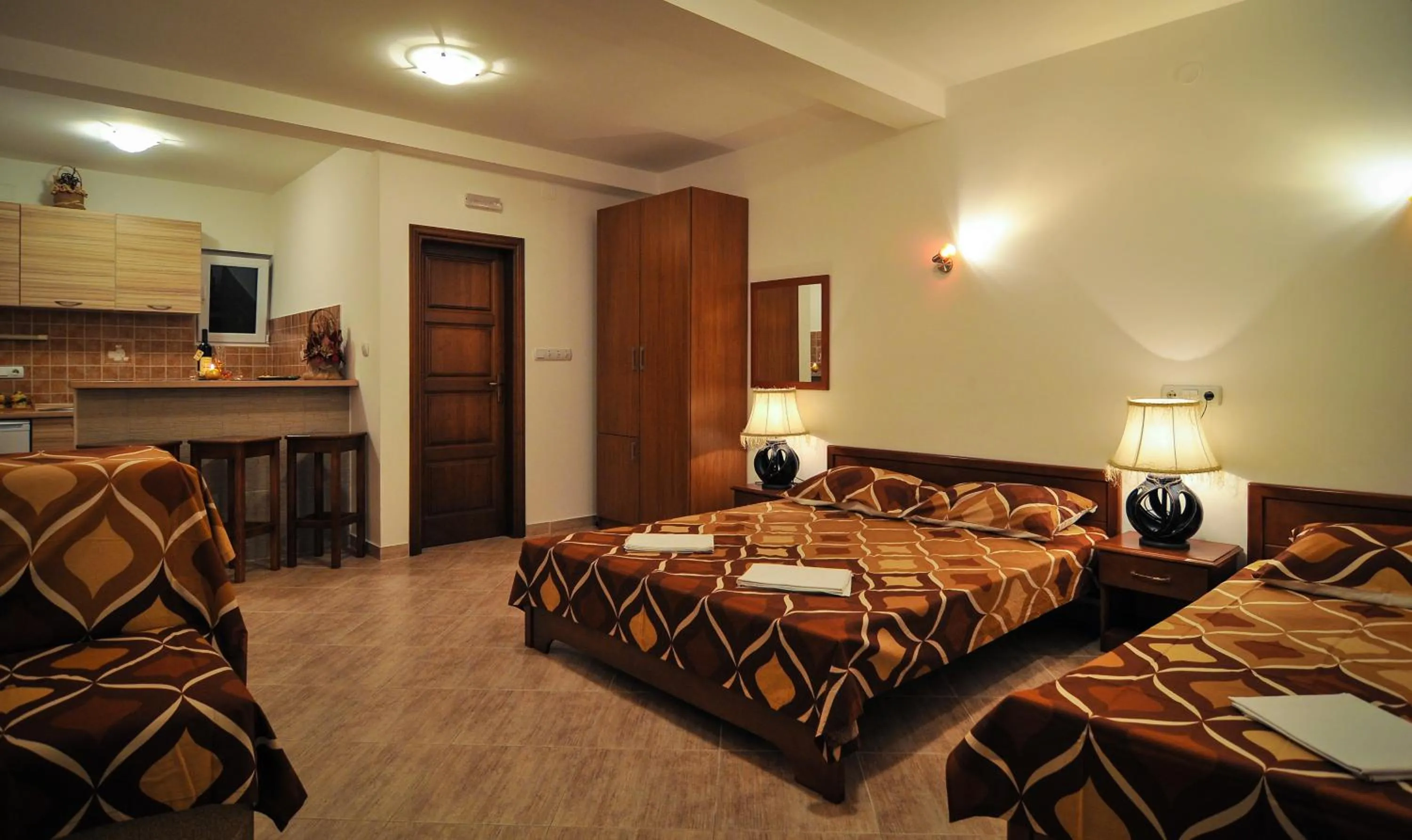 Bedroom, Bed in Apartments Samardžić