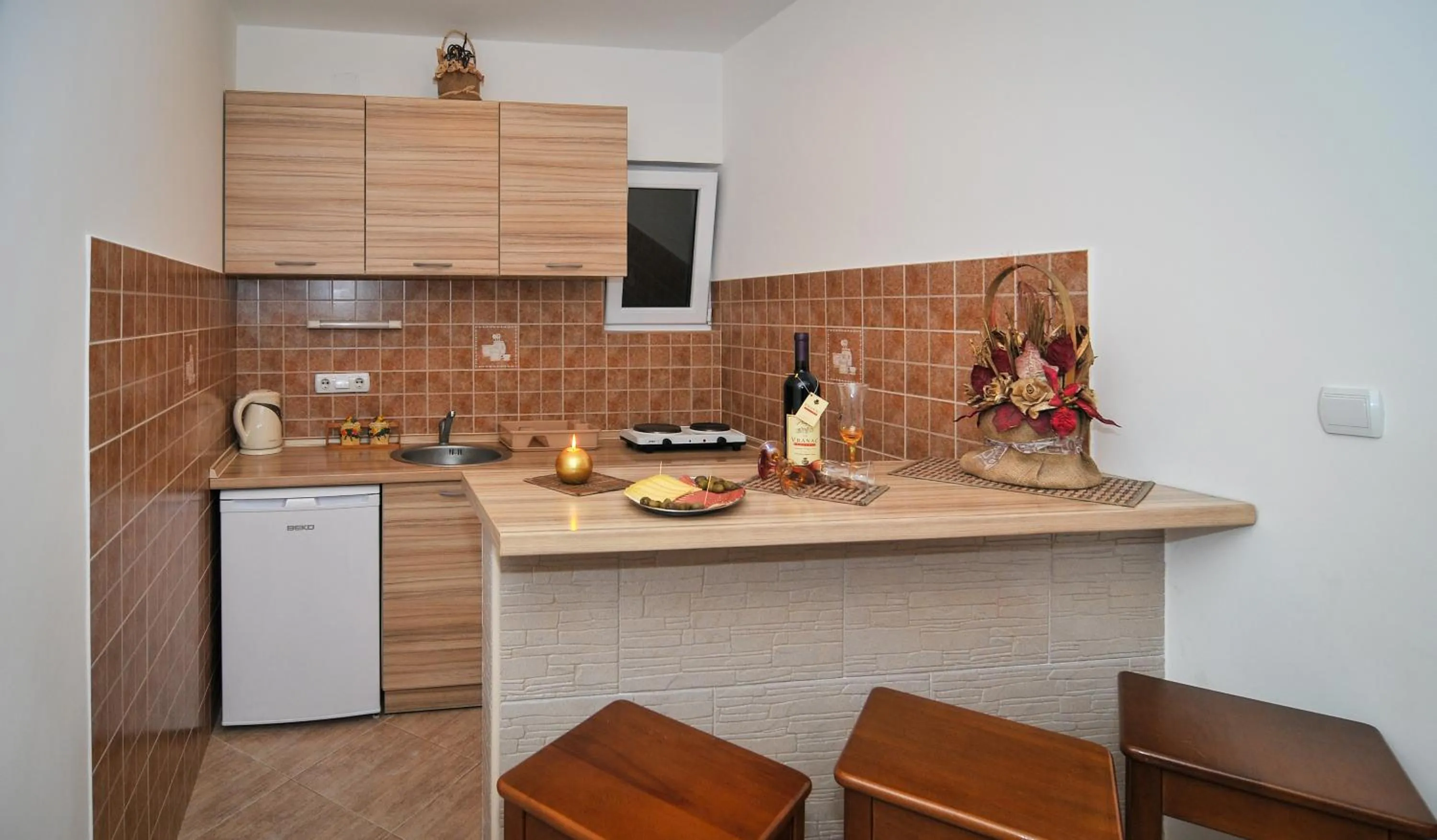 Kitchen or kitchenette in Apartments Samardžić