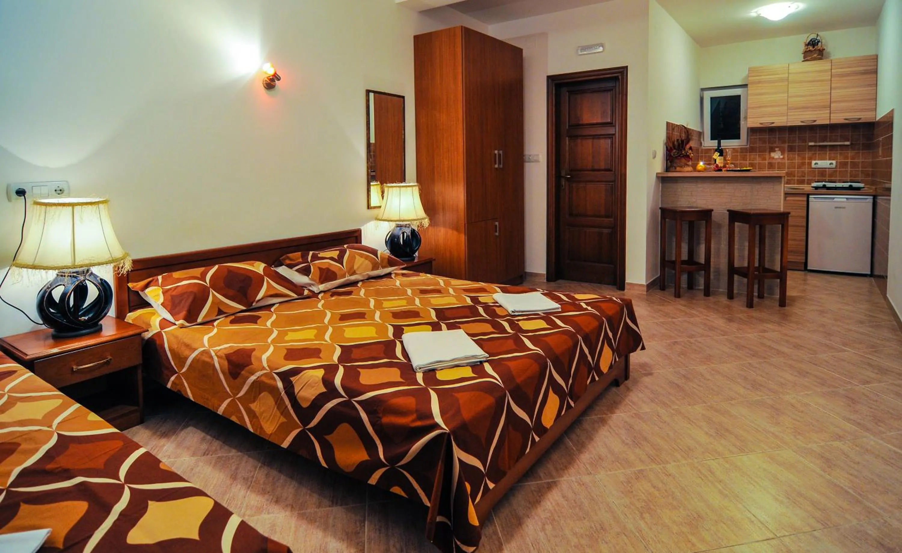Bedroom, Bed in Apartments Samardžić