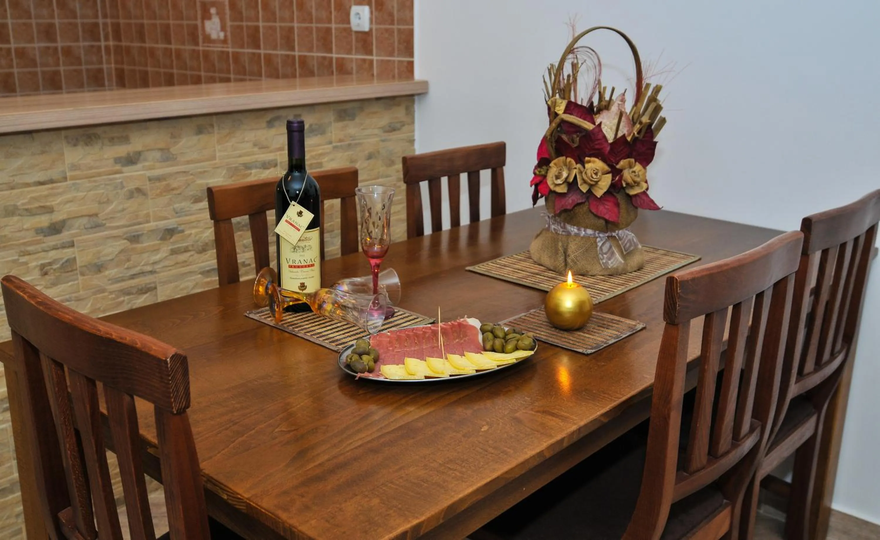Dining area in Apartments Samardžić