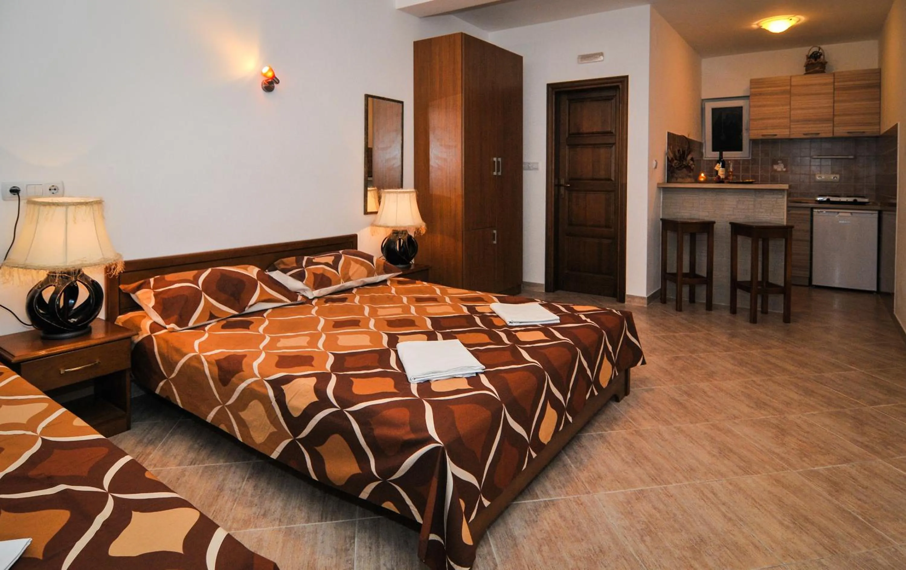 Bedroom, Bed in Apartments Samardžić