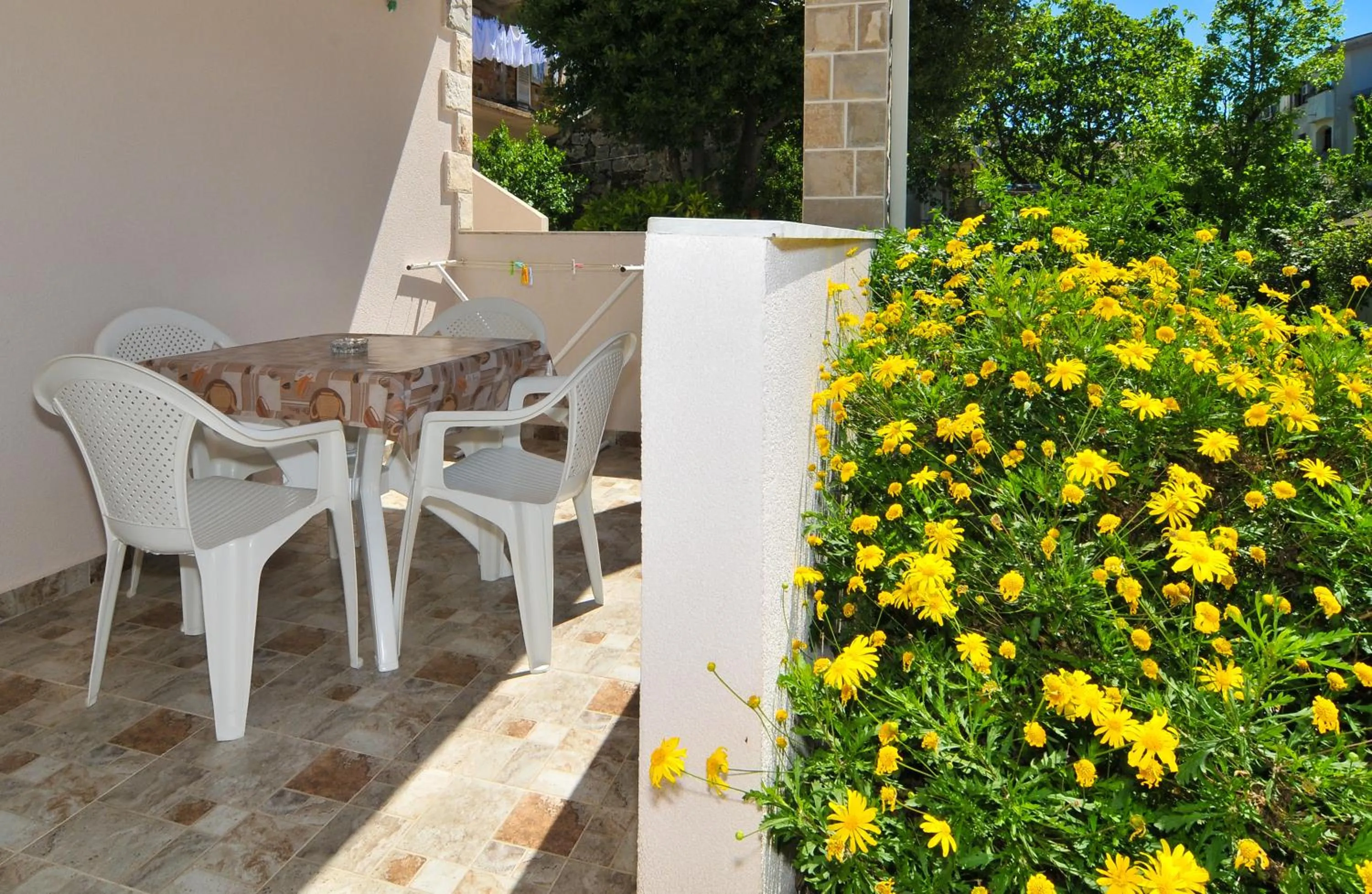 Balcony/Terrace in Apartments Samardžić