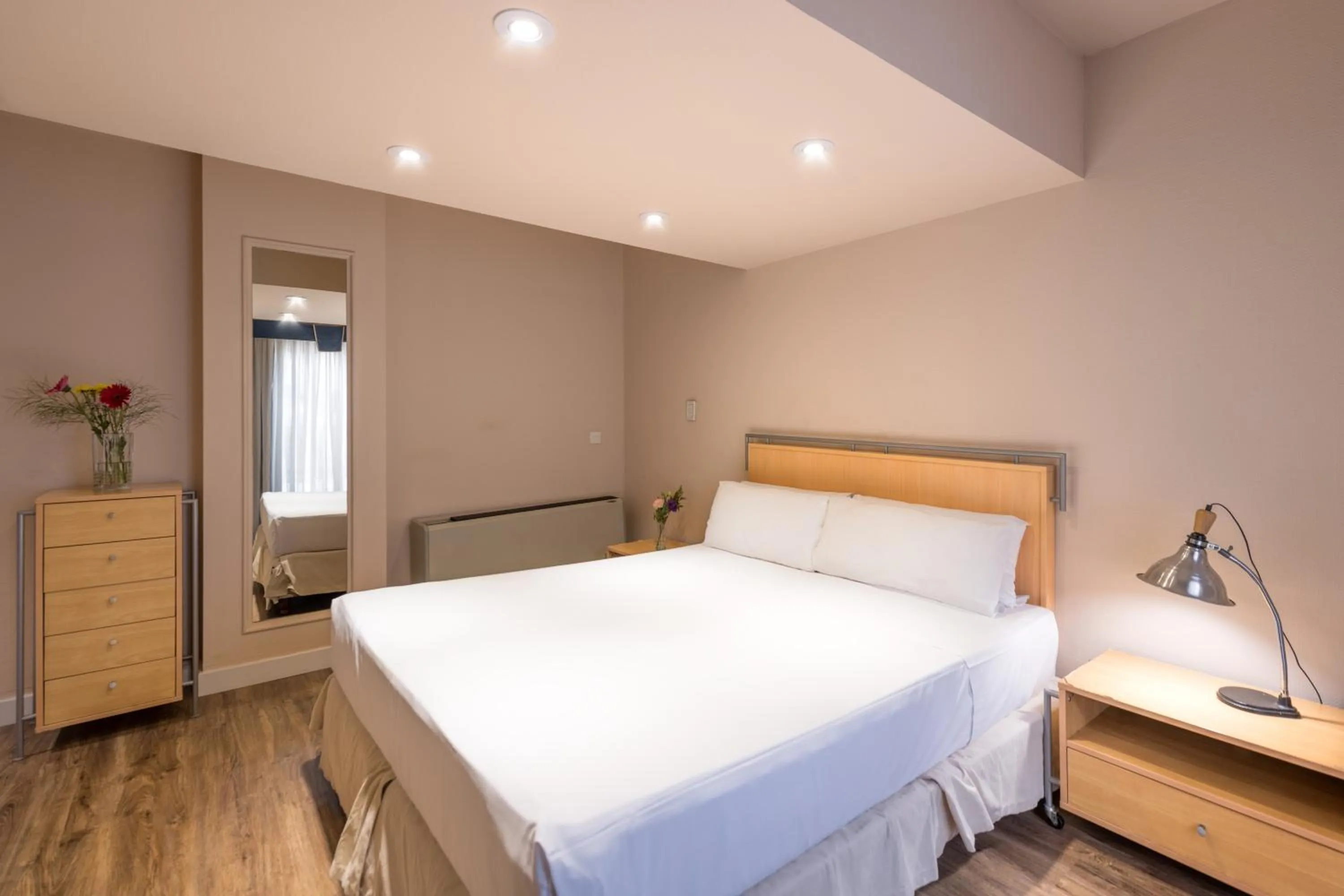 Bed in Exe Hotel Colón