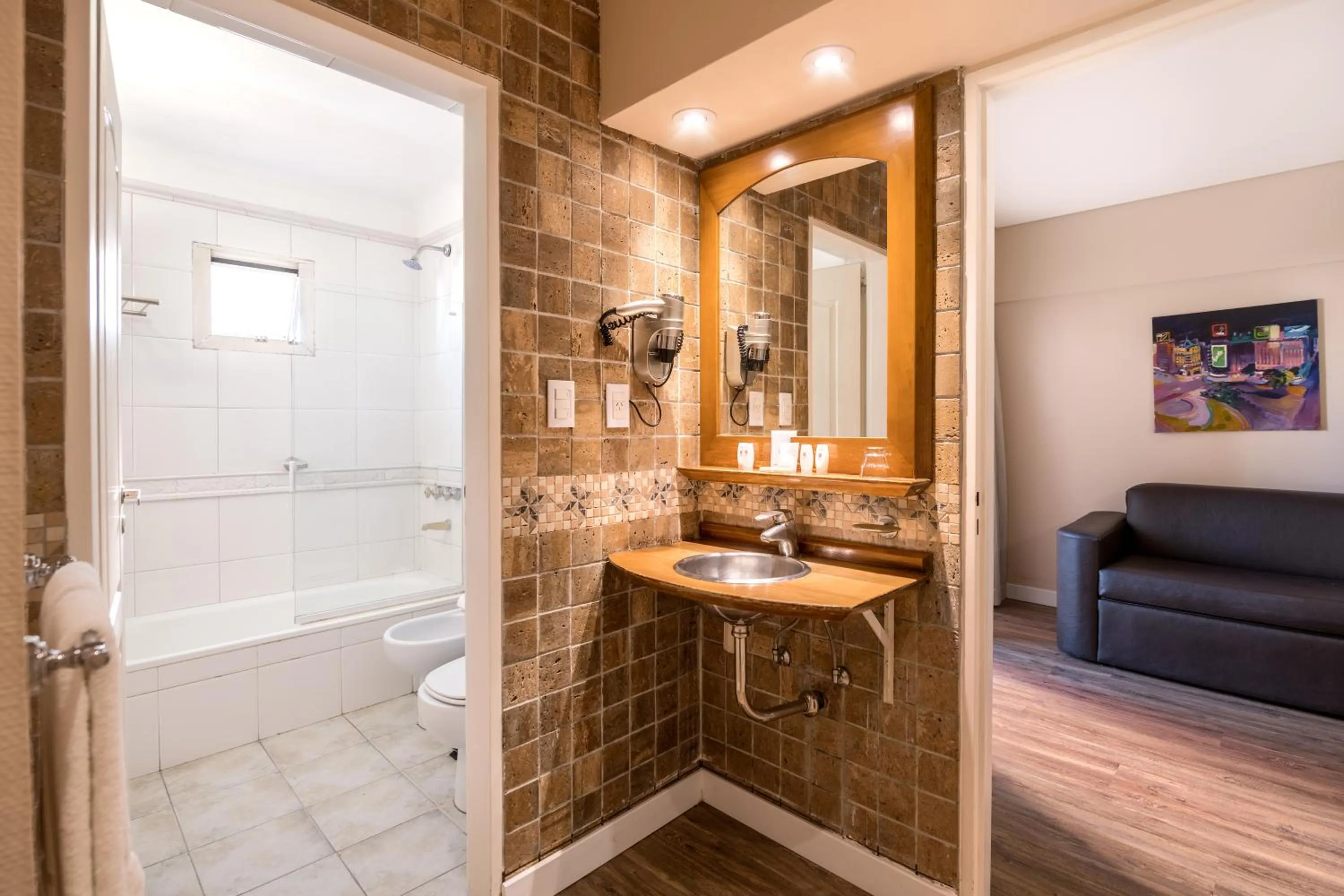 Bathroom in Exe Hotel Colón