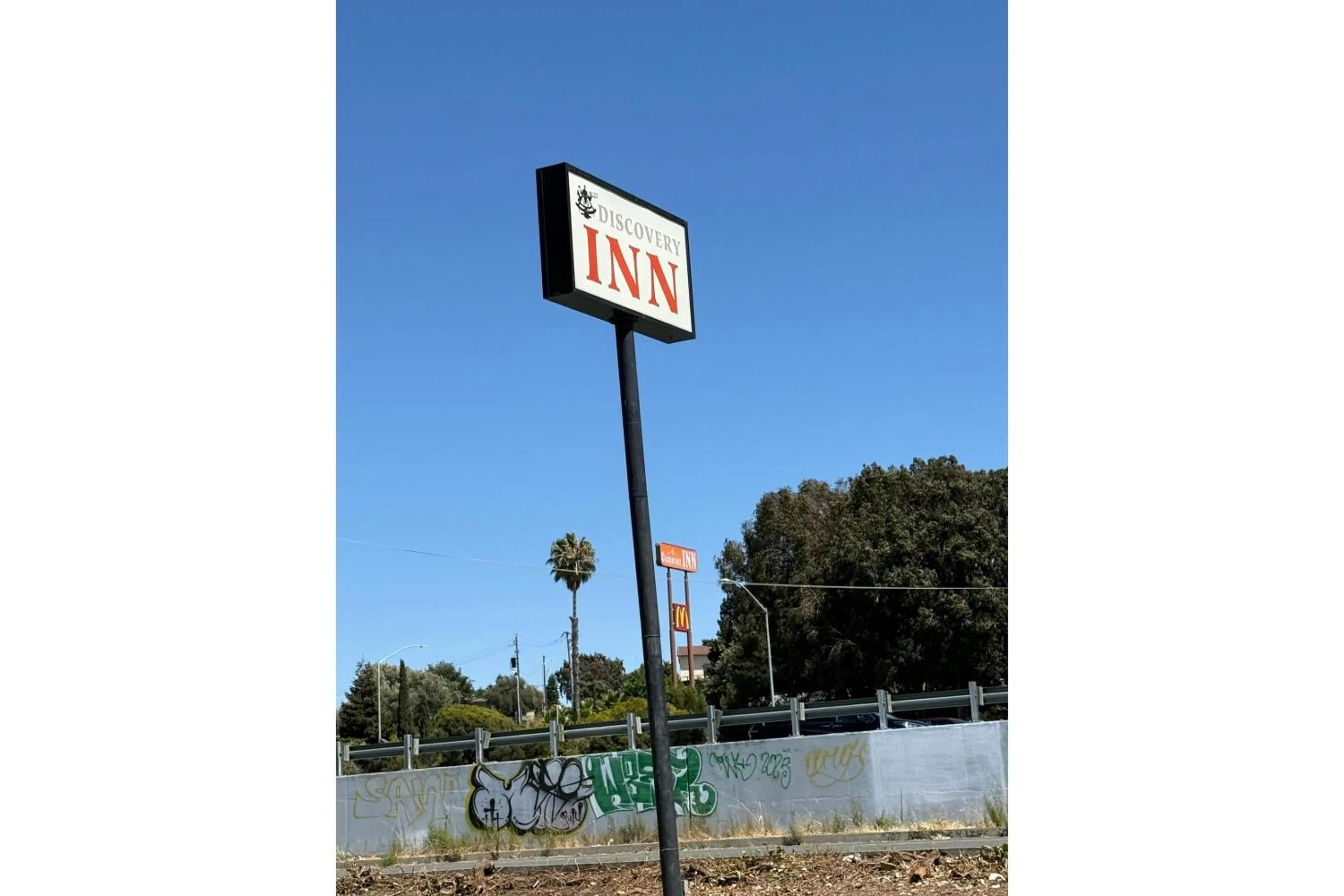 Property logo or sign in Discovery Inn Vallejo I 80 Near Napa CA