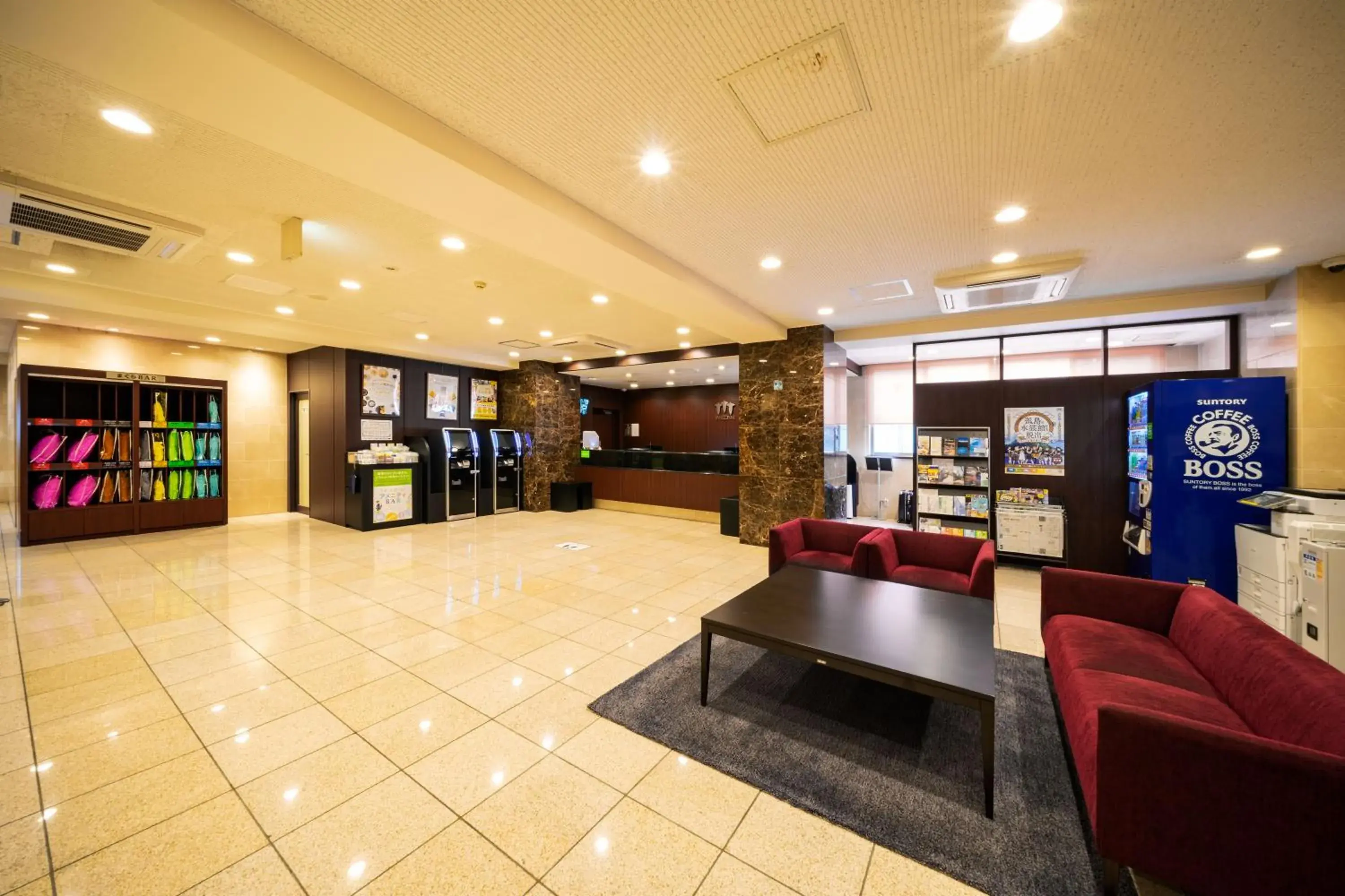 Lobby or reception in Sanco Inn Numazu Ekimae Lobby or reception in Sanco Inn Numazu Ekimae