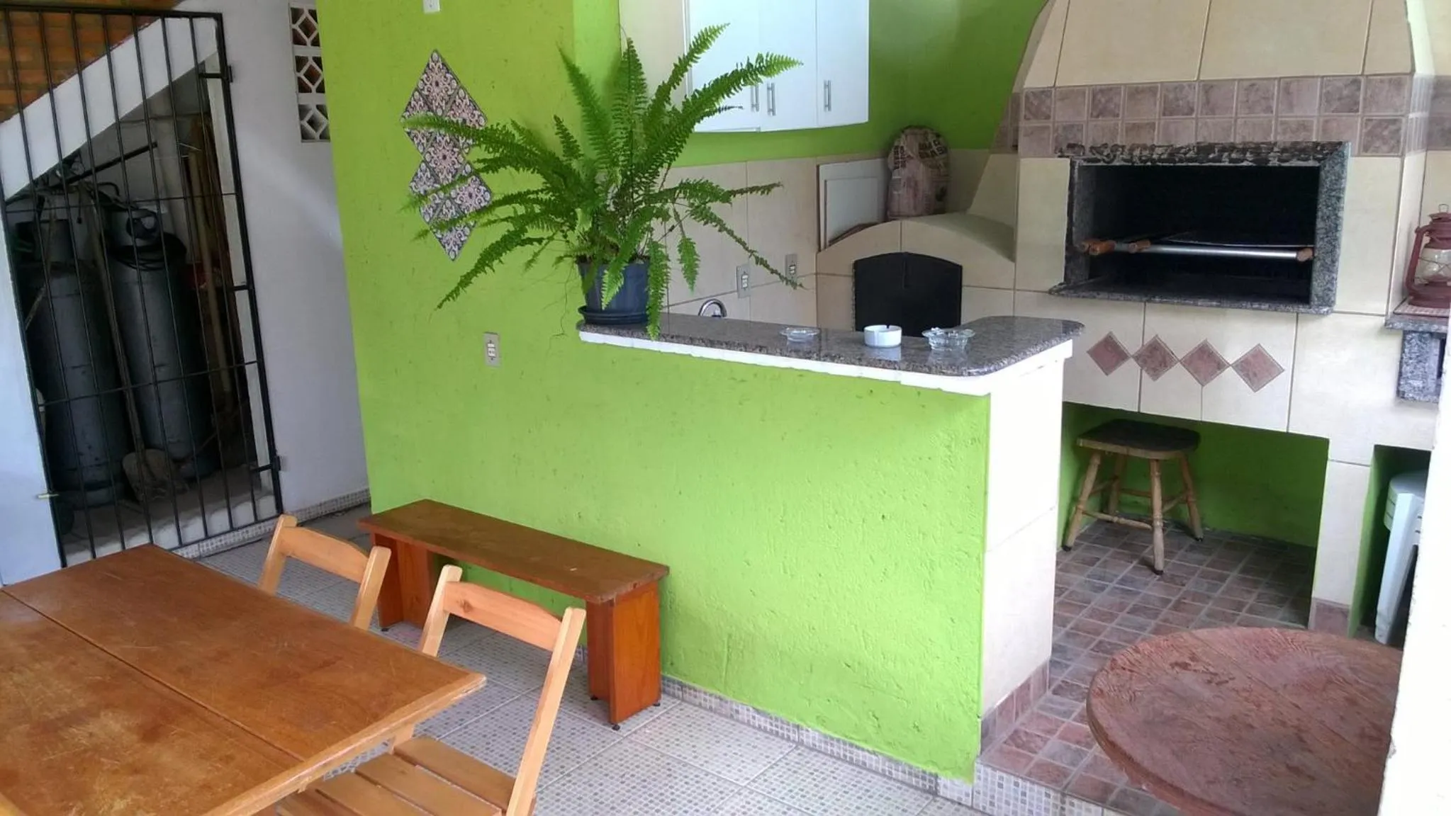 BBQ facilities in Dell Osky Pousada