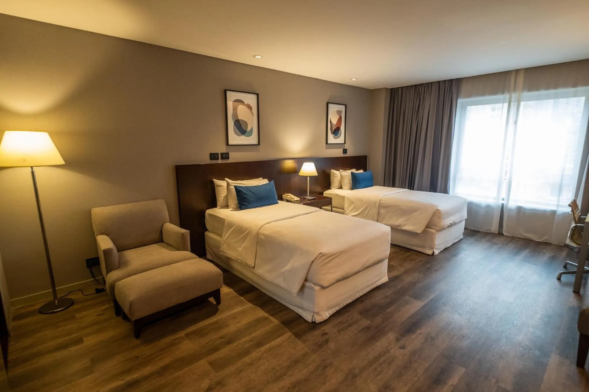 Decorative detail, Bed in 474 Buenos Aires Hotel