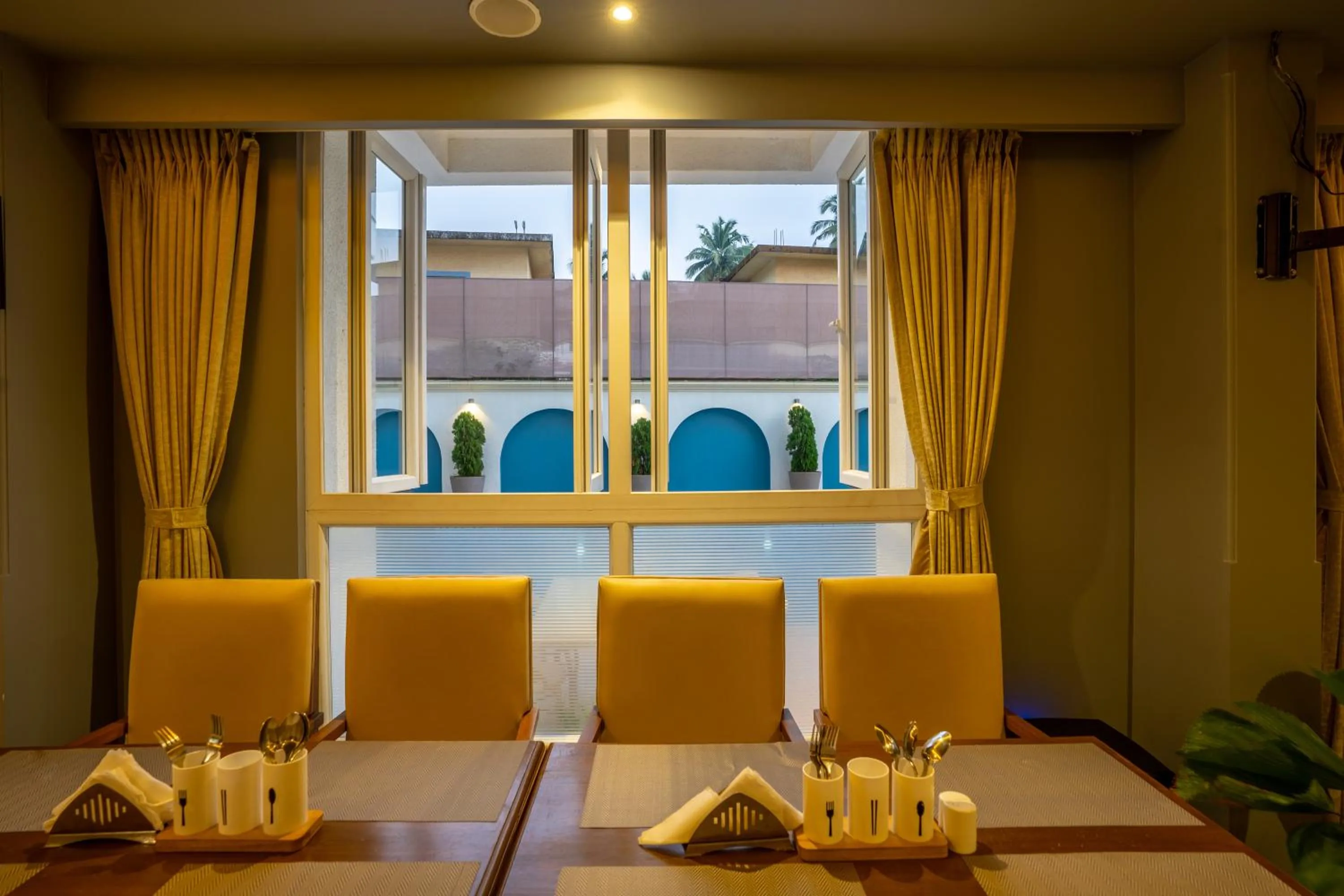 Restaurant/places to eat in Alvorada Resort-3 Star Resort In Baga