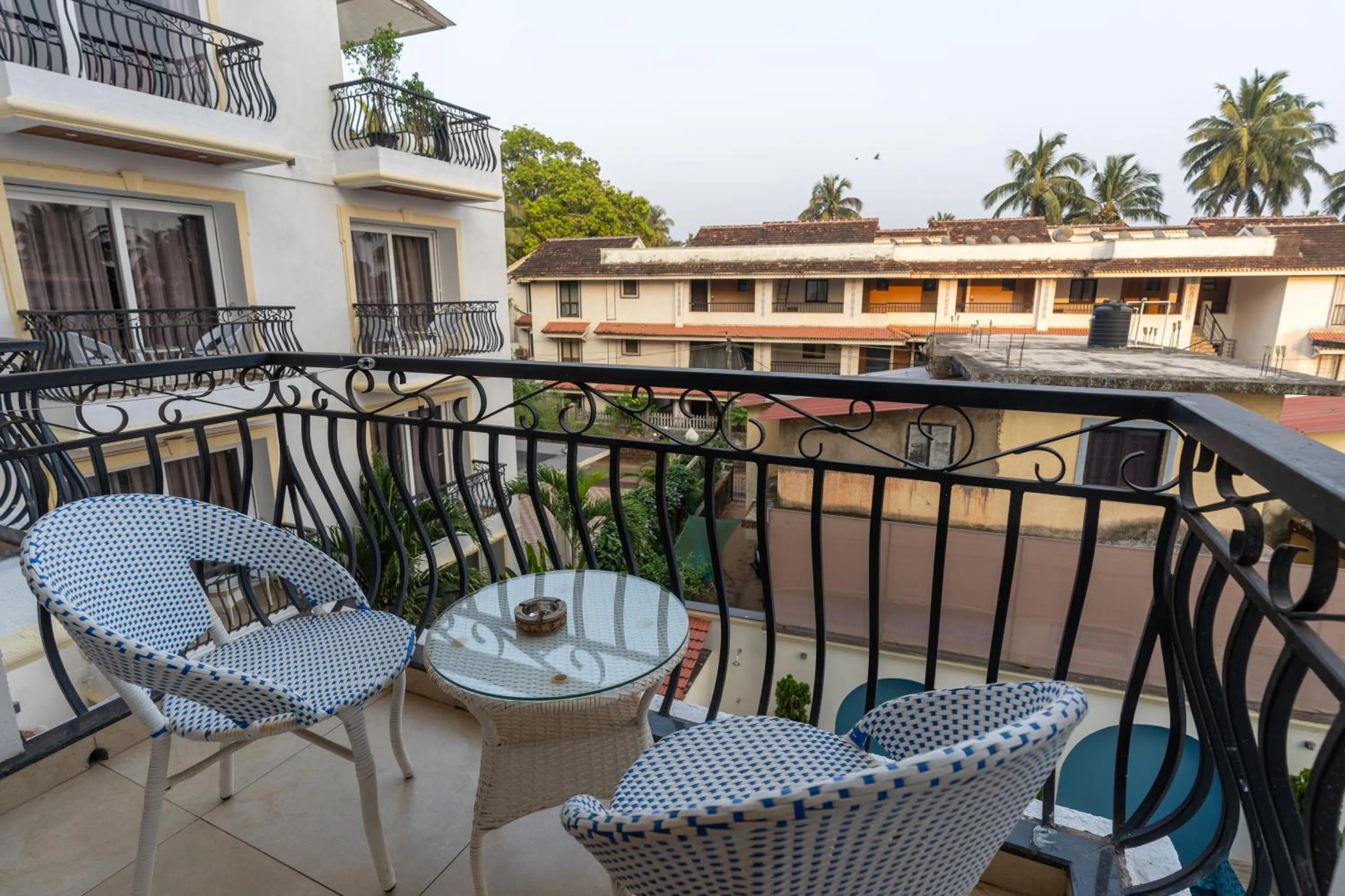 Balcony/Terrace in Alvorada Resort-3 Star Resort In Baga