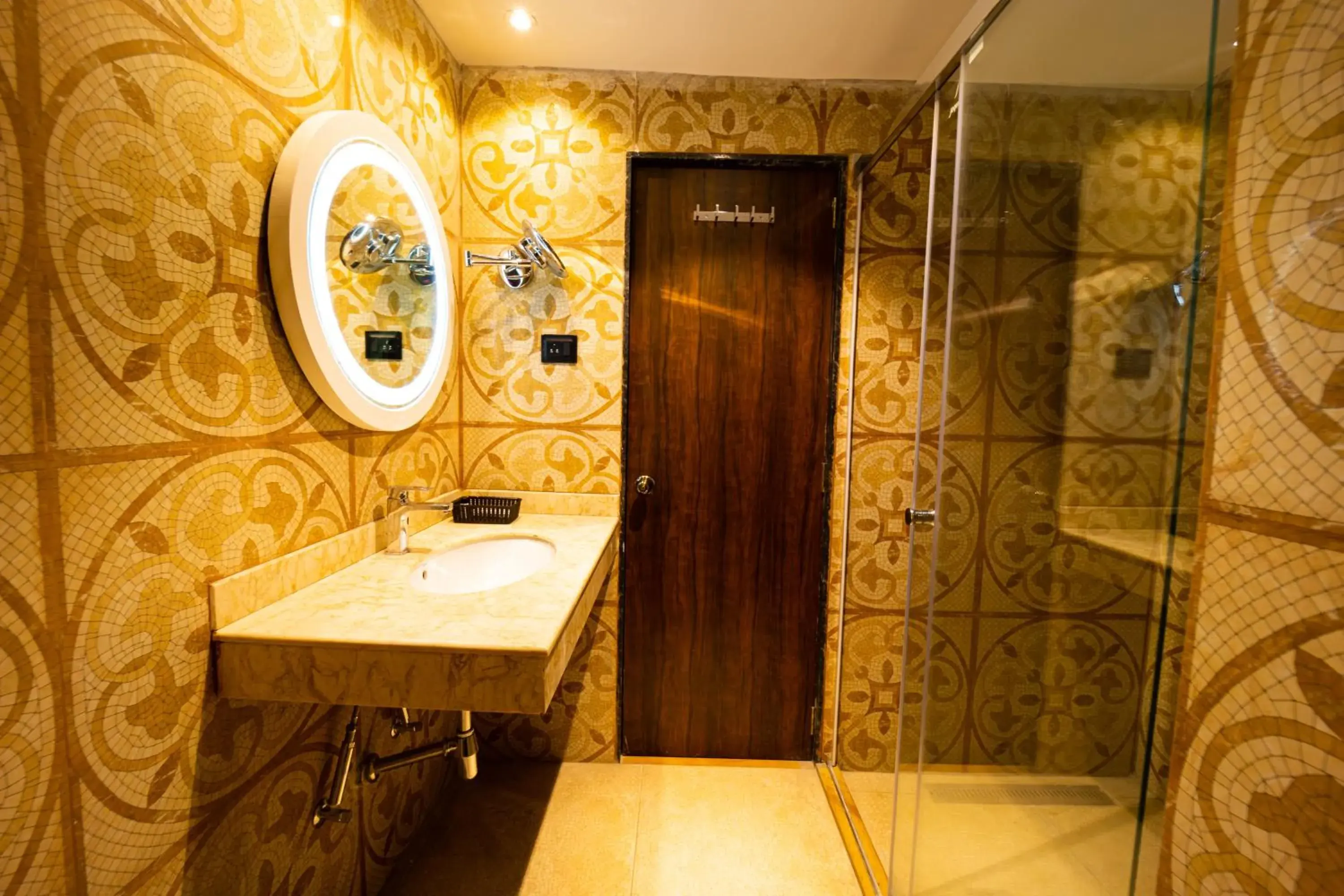 Bathroom in Alvorada Resort-3 Star Resort In Baga Bathroom in Alvorada Resort-3 Star Resort In Baga