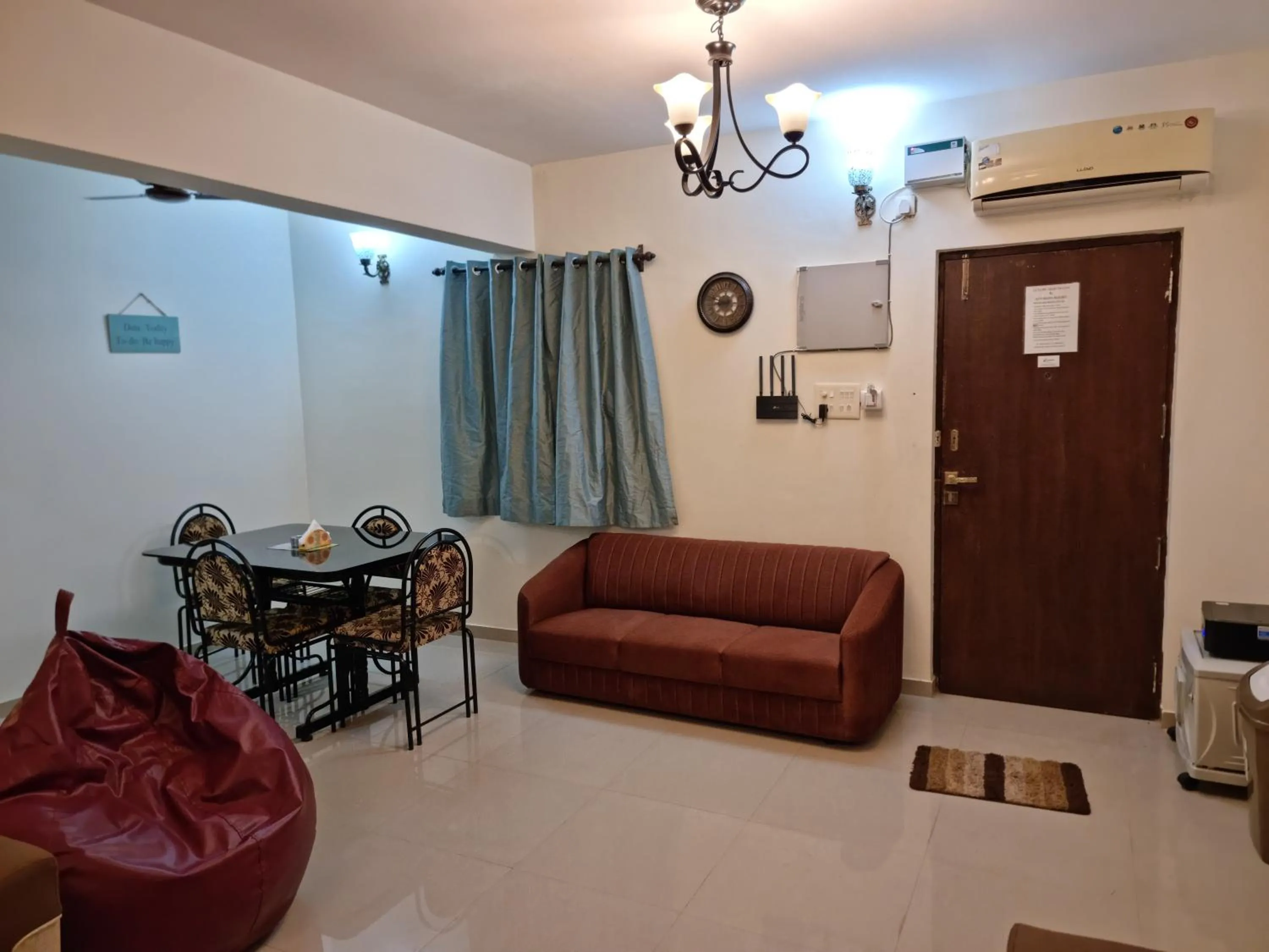 Seating area in Alvorada Resort-3 Star Resort In Baga