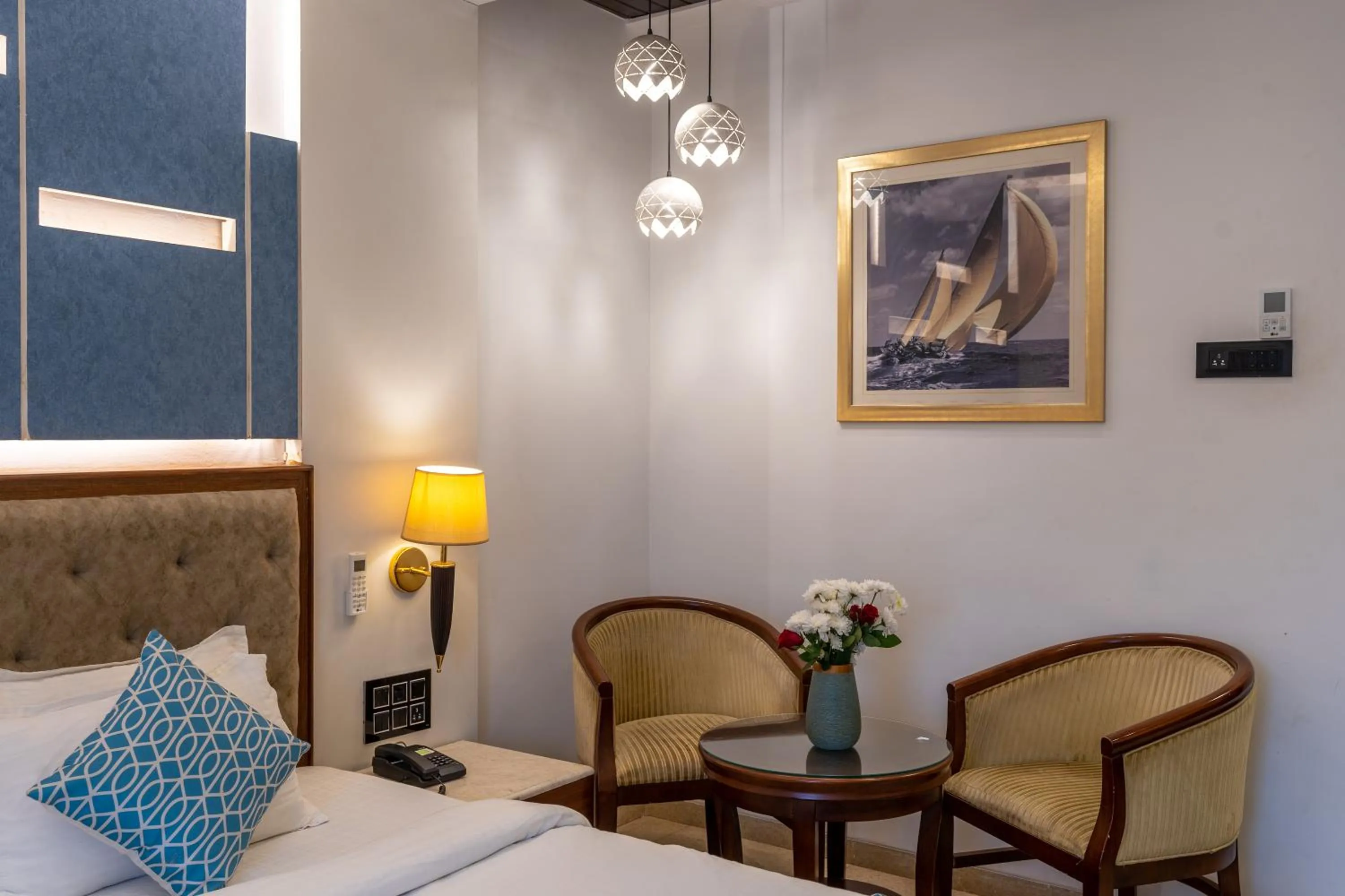 Bed in Alvorada Resort-3 Star Resort In Baga