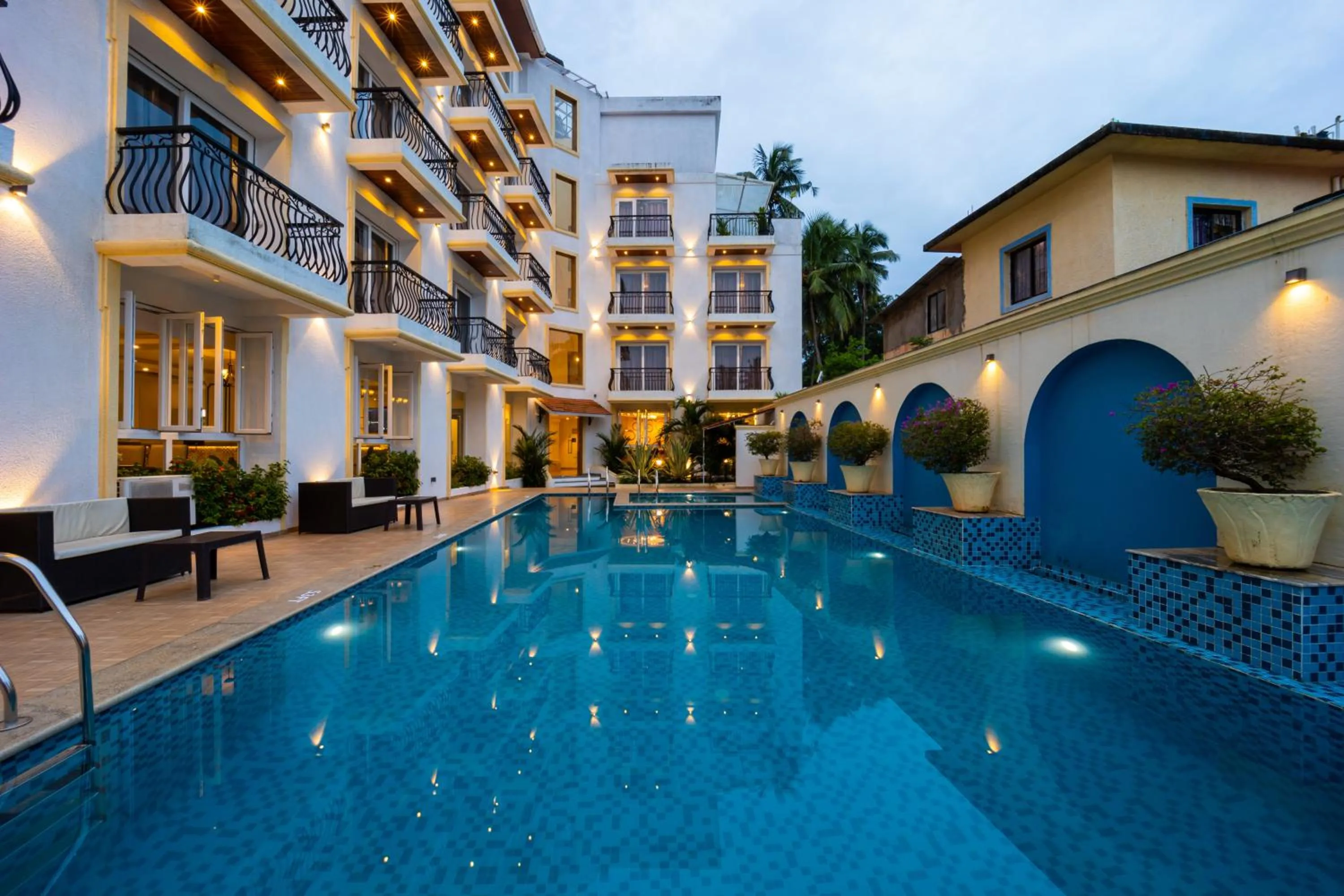 Property building in Alvorada Resort-3 Star Resort In Baga