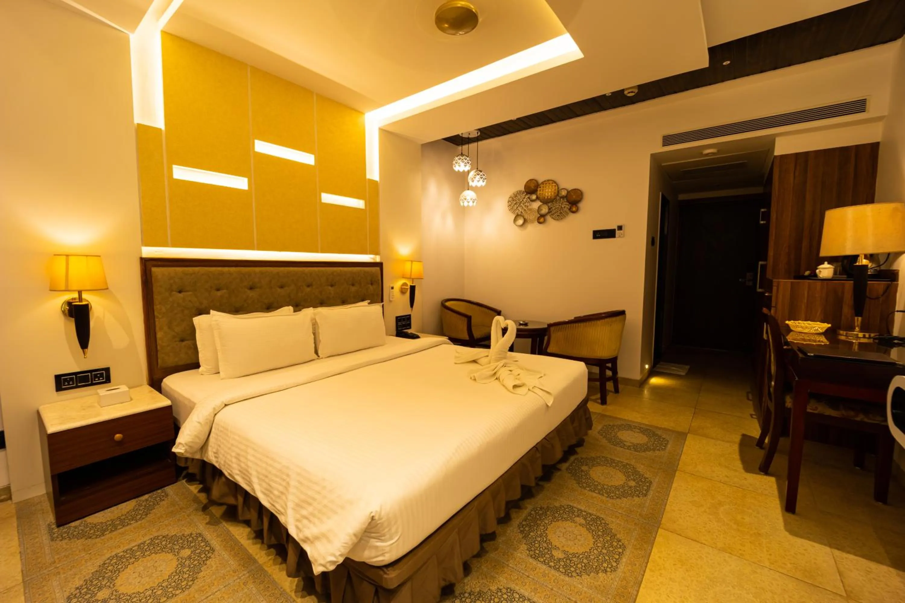 Bedroom, Bed in Alvorada Resort-3 Star Resort In Baga