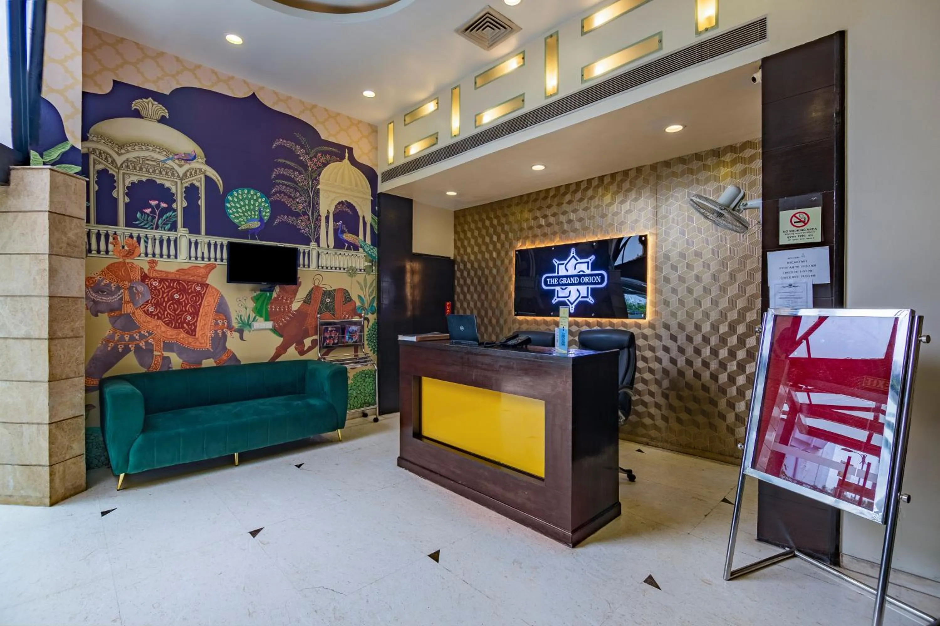 Lobby or reception in The Grand Orion - Kailash Colony