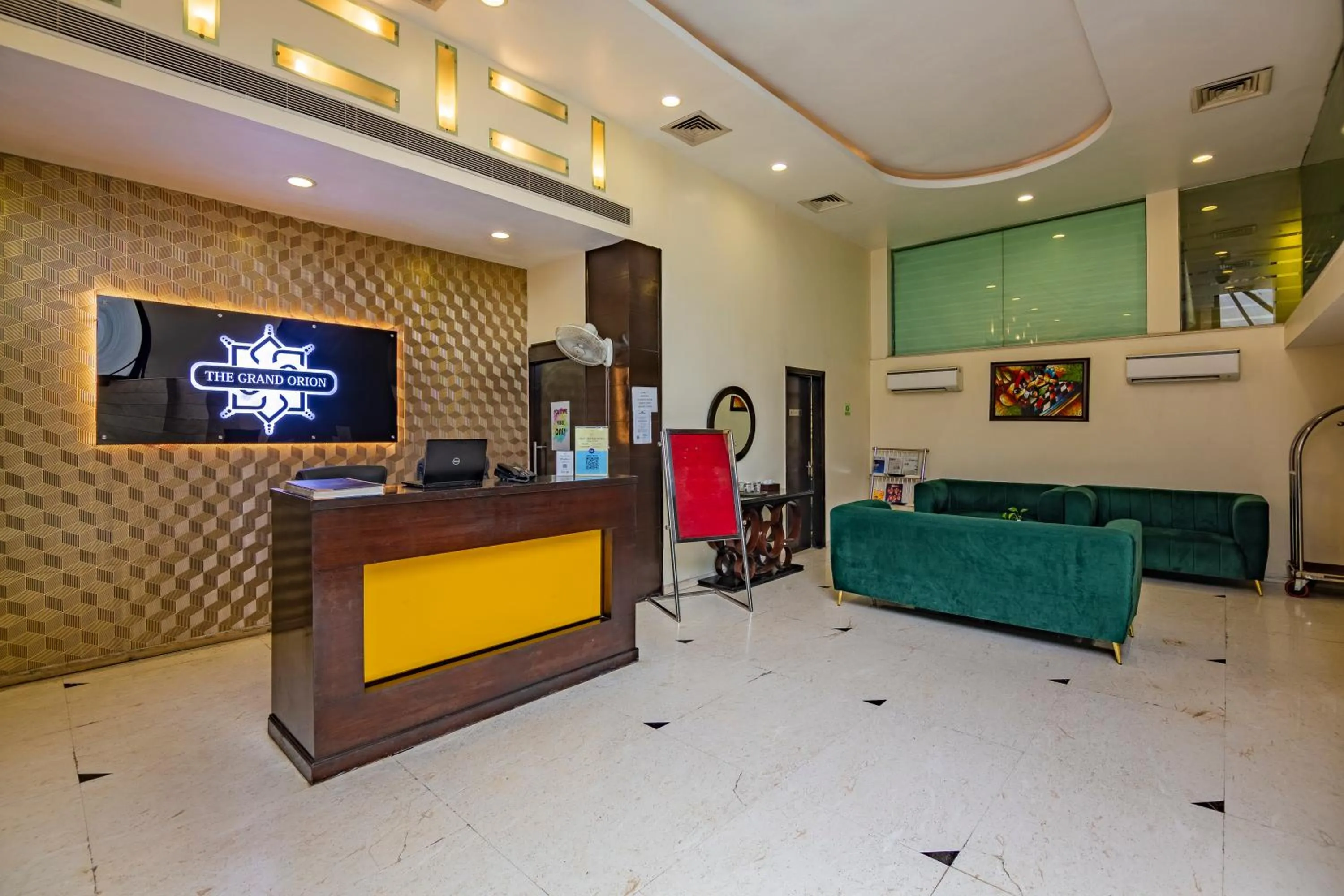 Lobby or reception in The Grand Orion - Kailash Colony