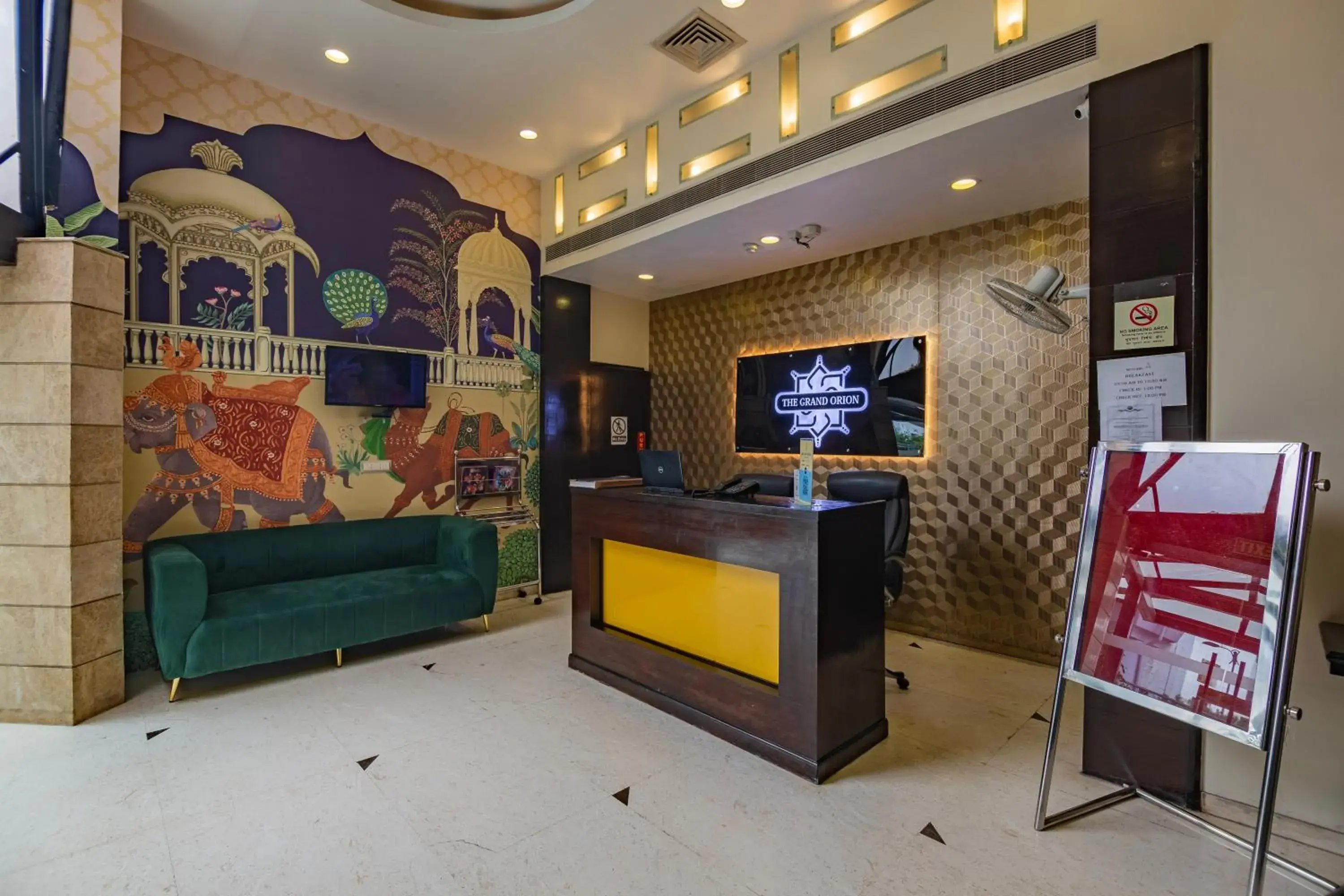 Lobby or reception in The Grand Orion - Kailash Colony Lobby or reception in The Grand Orion - Kailash Colony