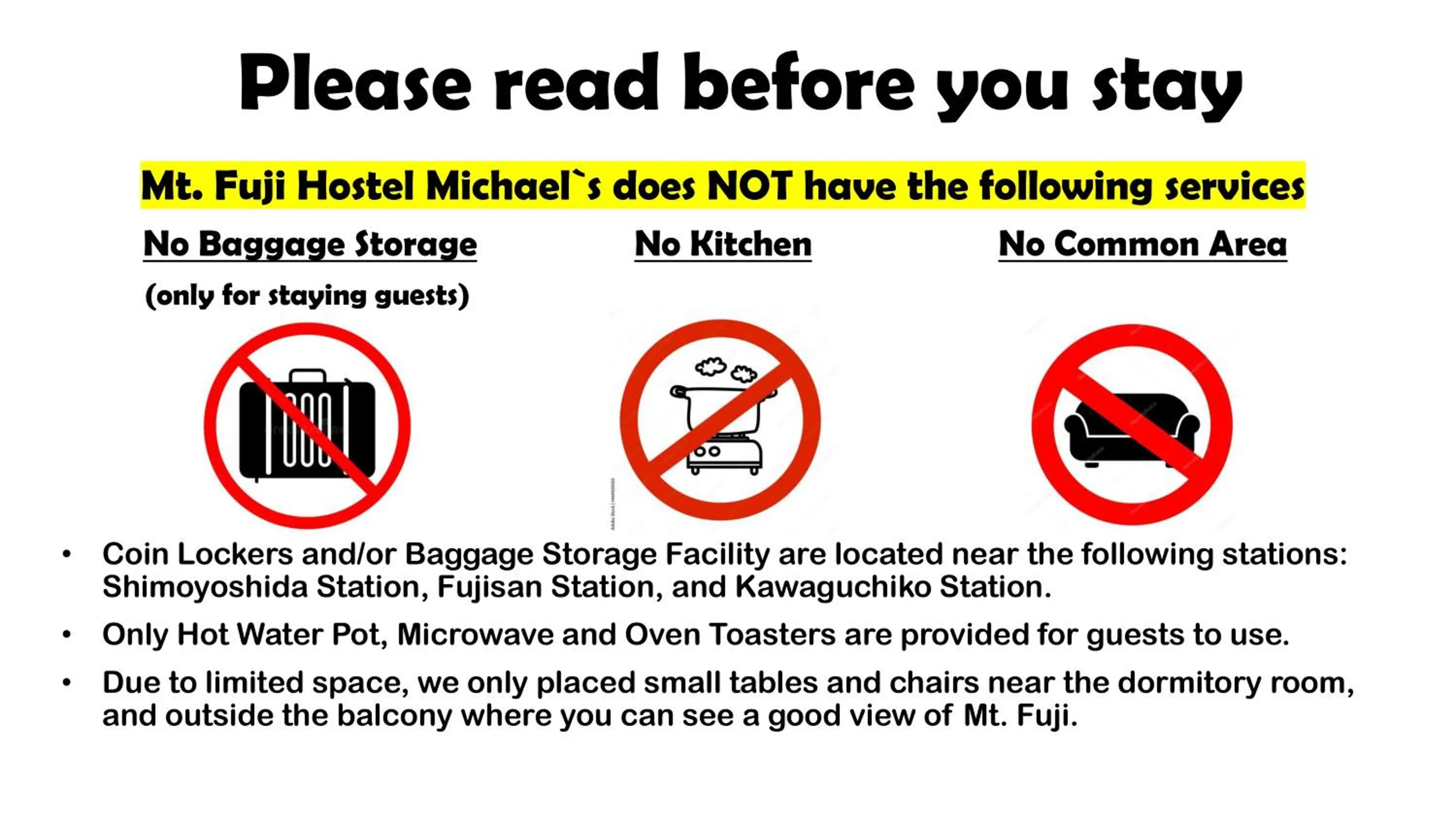 Property building in Mt Fuji Hostel Michael's