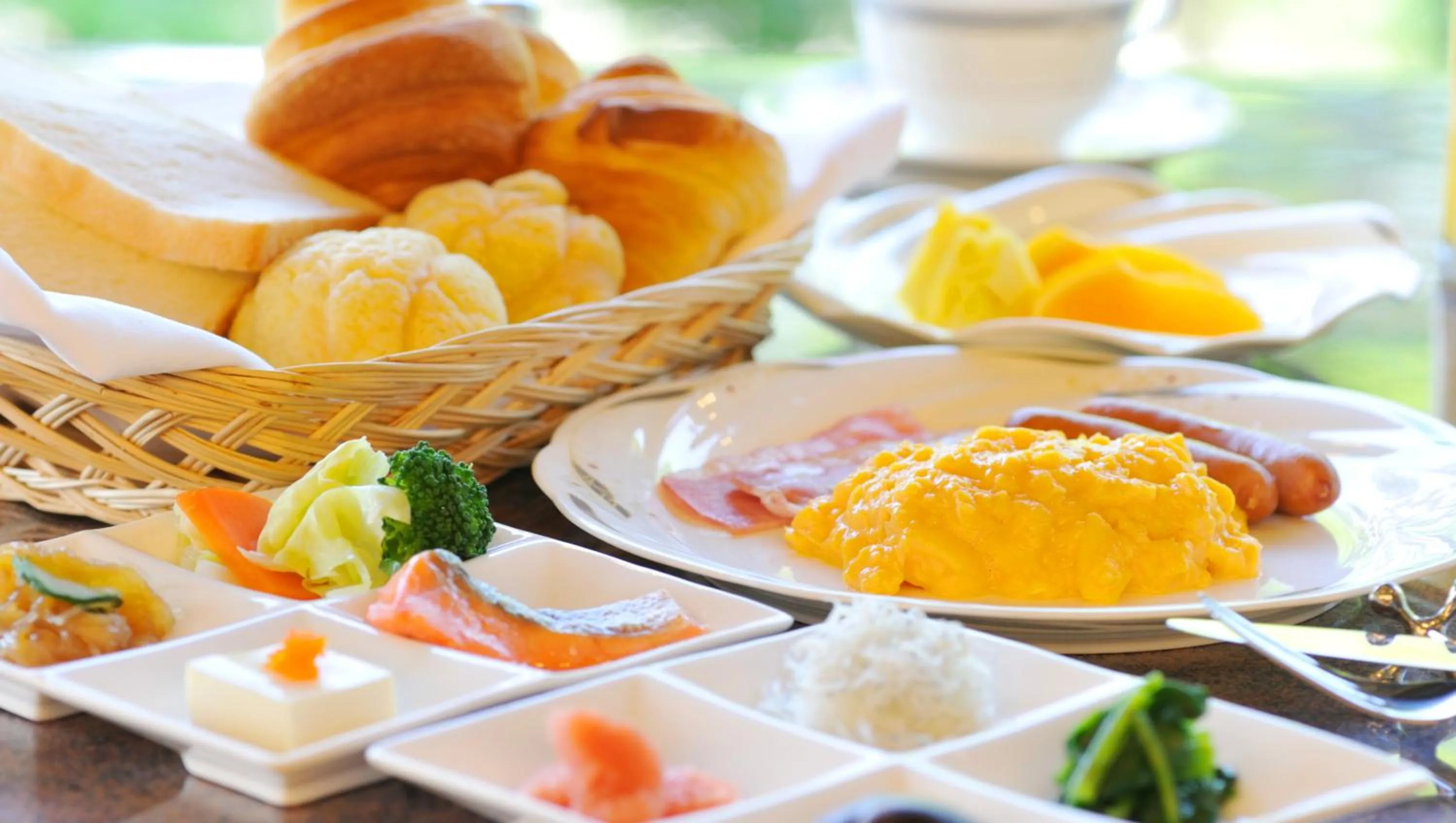 Buffet breakfast in Nanki-Shirahama Marriott Hotel