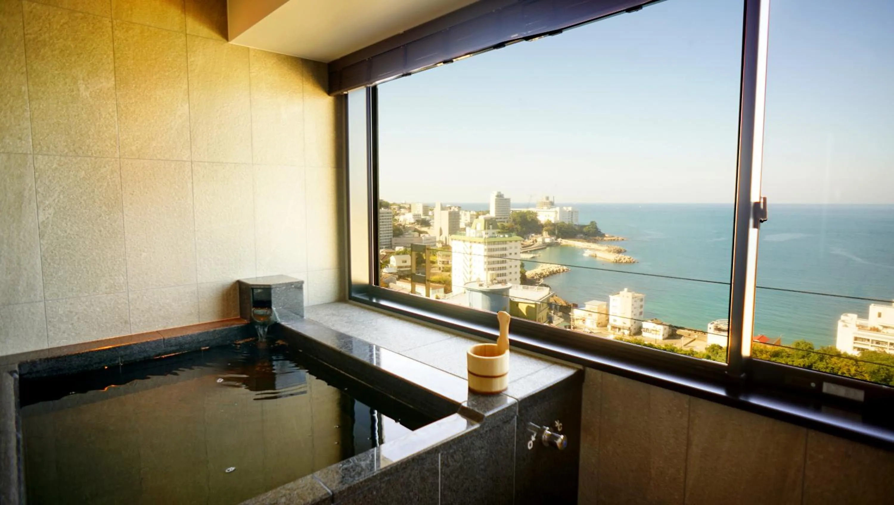 Hot Spring Bath in Nanki-Shirahama Marriott Hotel
