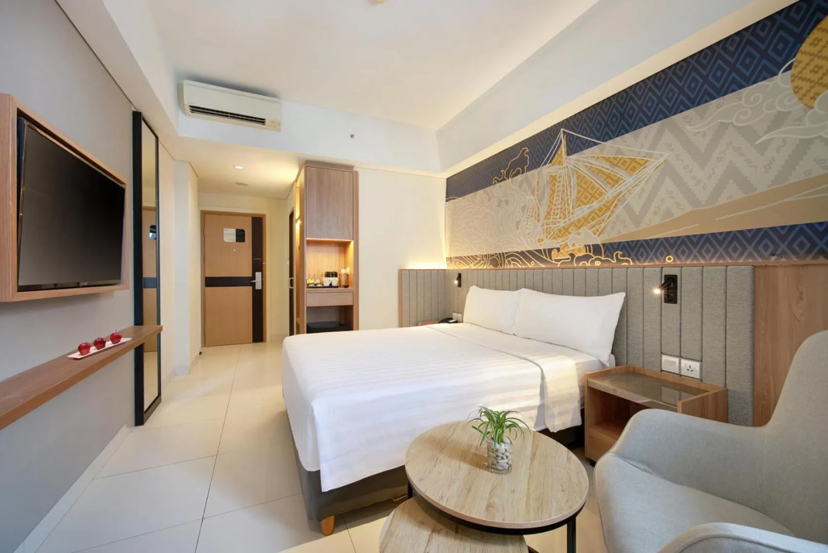 Bedroom, Bed in favehotel - Pantai Losari Makassar