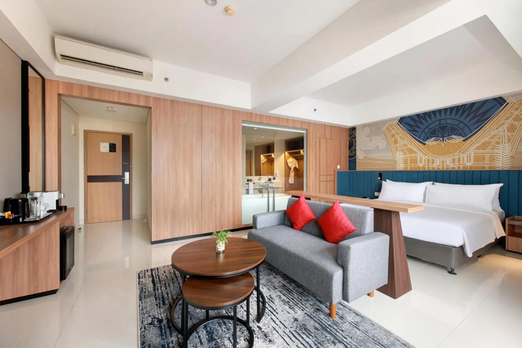 Bedroom, Bed in favehotel - Pantai Losari Makassar